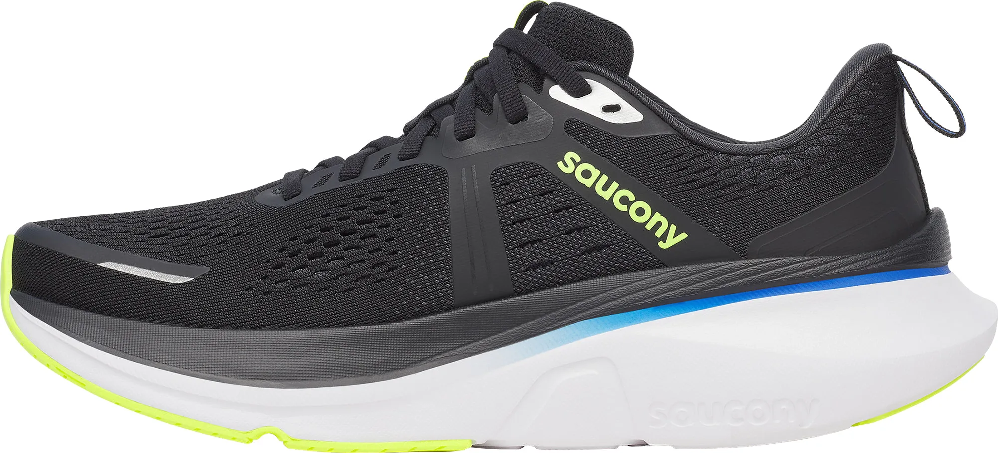 forest - specific shoes Saucony Guide 18 Mens Running Shoes - Black