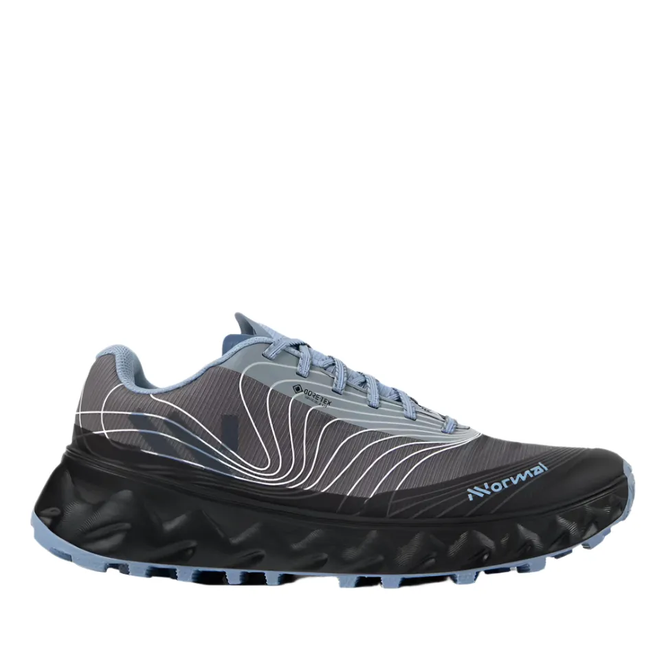 low drop trail sneakers outdoor race shoes NNormal Unisex Tomir 2.0 GTX Trail Running Shoes in Blue/Grey AW25