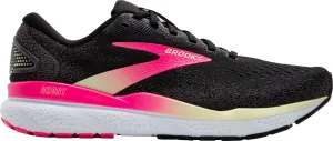 Brooks Ghost 16 NARROW FIT Womens Running Shoes - Black running in a tourist destination shoes Active