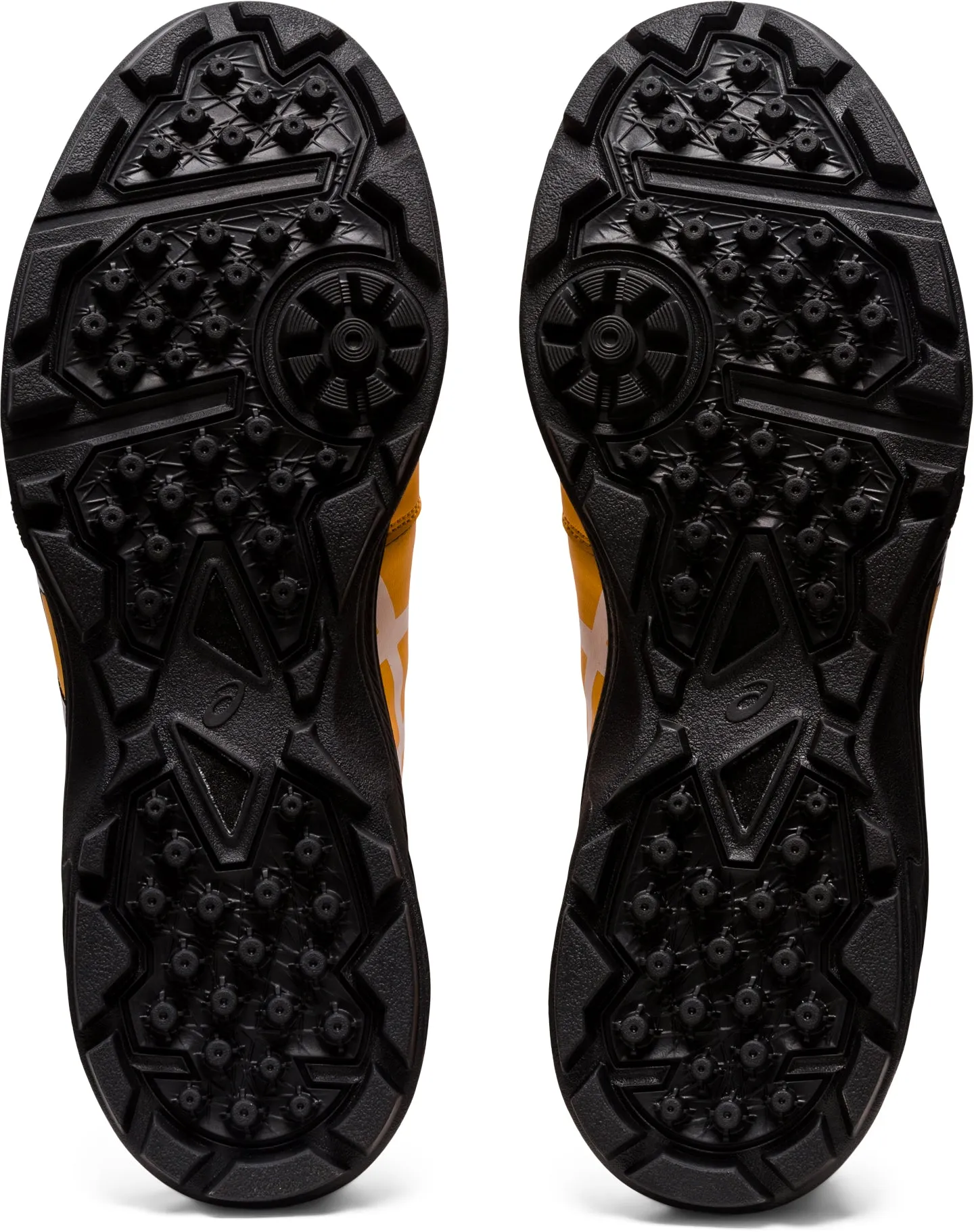 Torsional Flex Zones Asics Gel Peake 2 Hockey Shoes - Orange