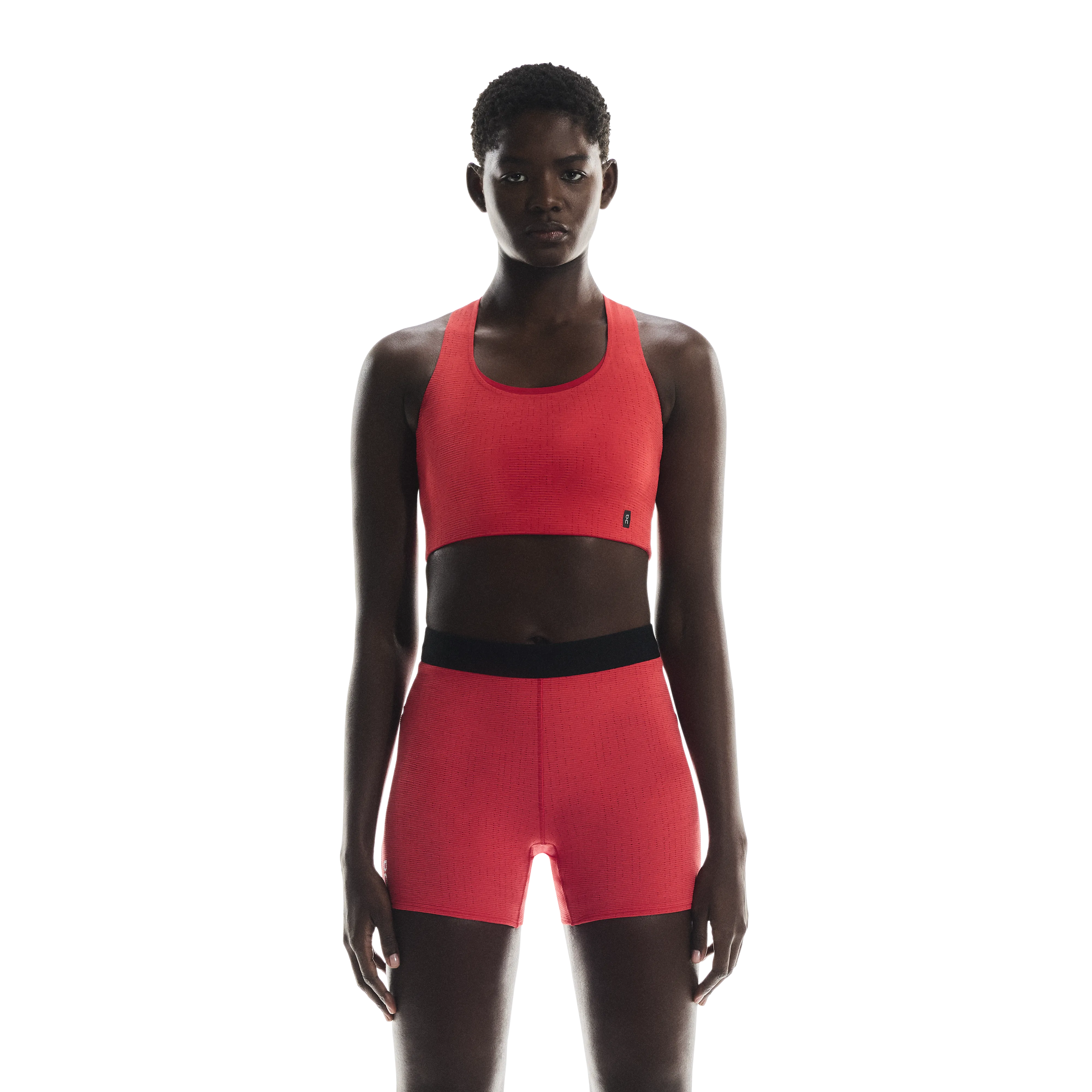 Soft Band Comfortable Hold Women's Pace Pocket Bra Red