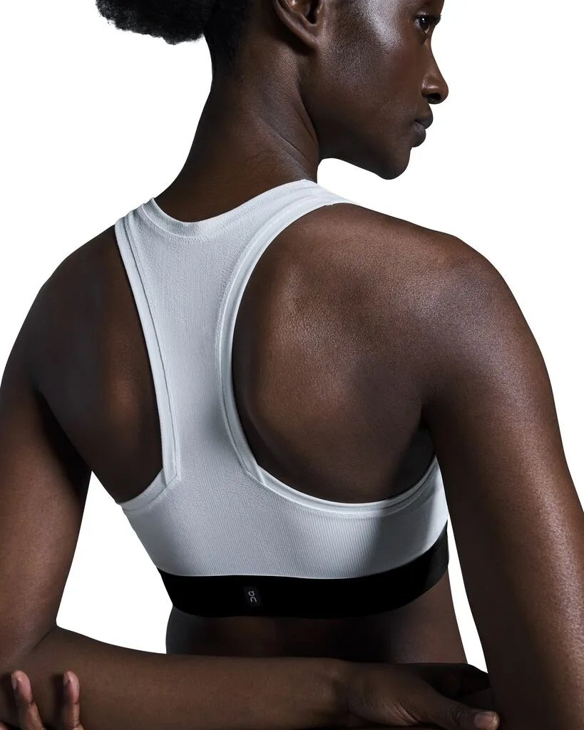 Women's Pace Bra Undyed-White / Black Printed