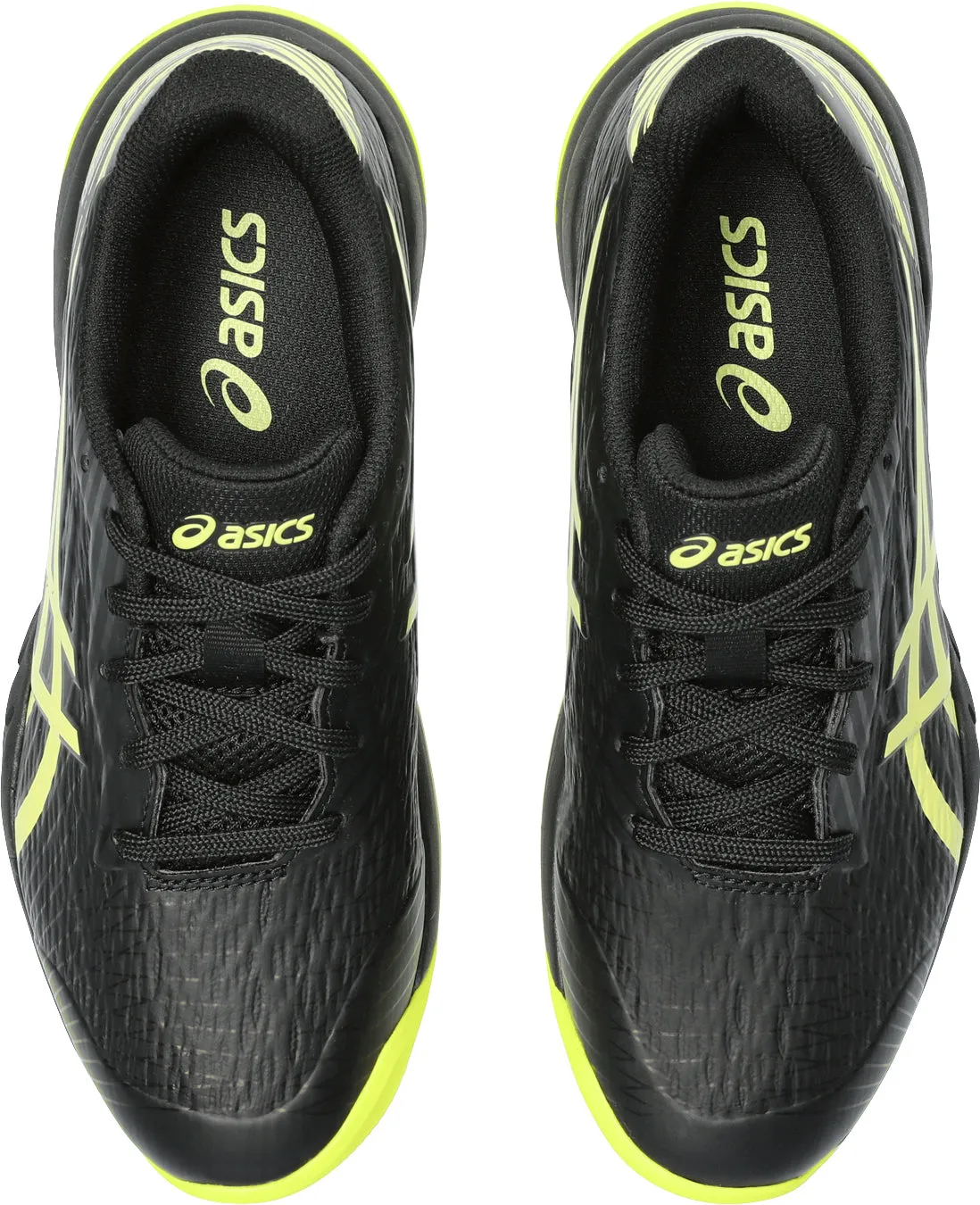 daily use running shoes Asics Gel Field Speed GS Junior Hockey Shoes - Black