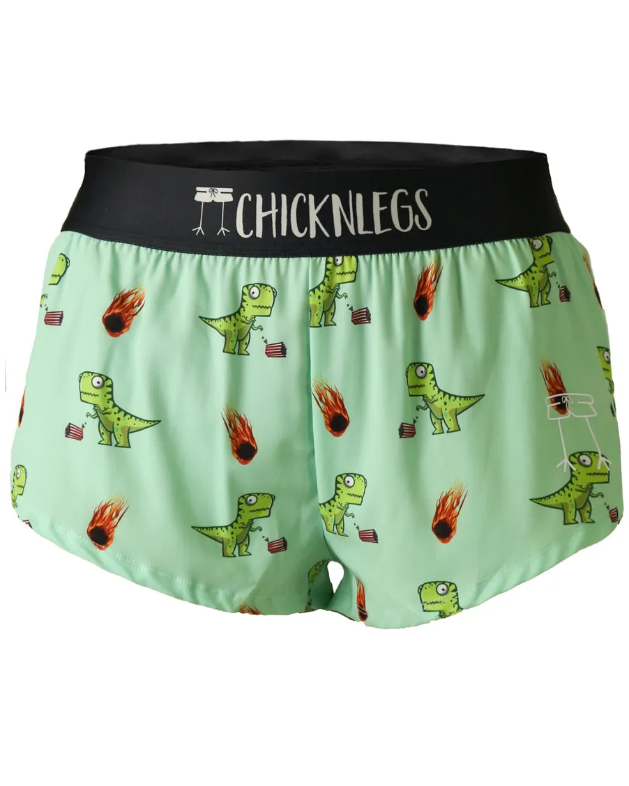 Quick Dry Tech Women's Dino-sore 1.5" Split Shorts