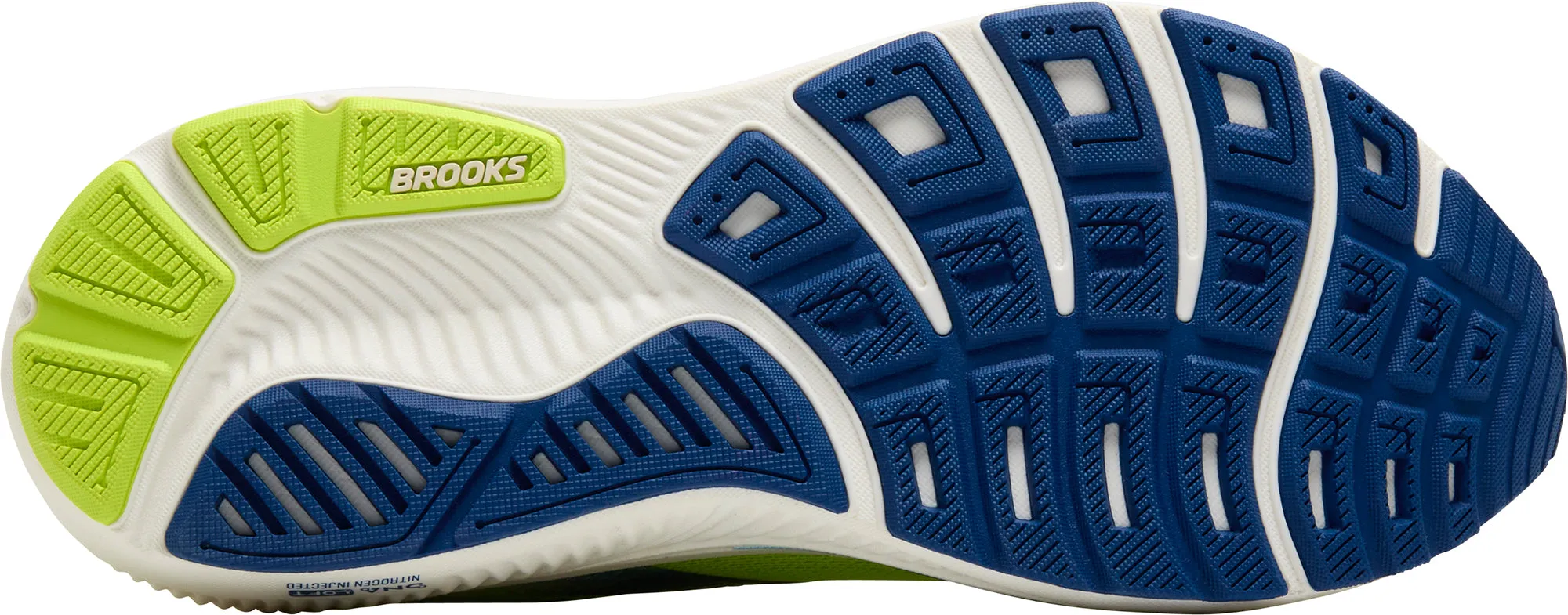 non - slip shoe characteristic Brooks Ghost 17 Mens Running Shoes - Green