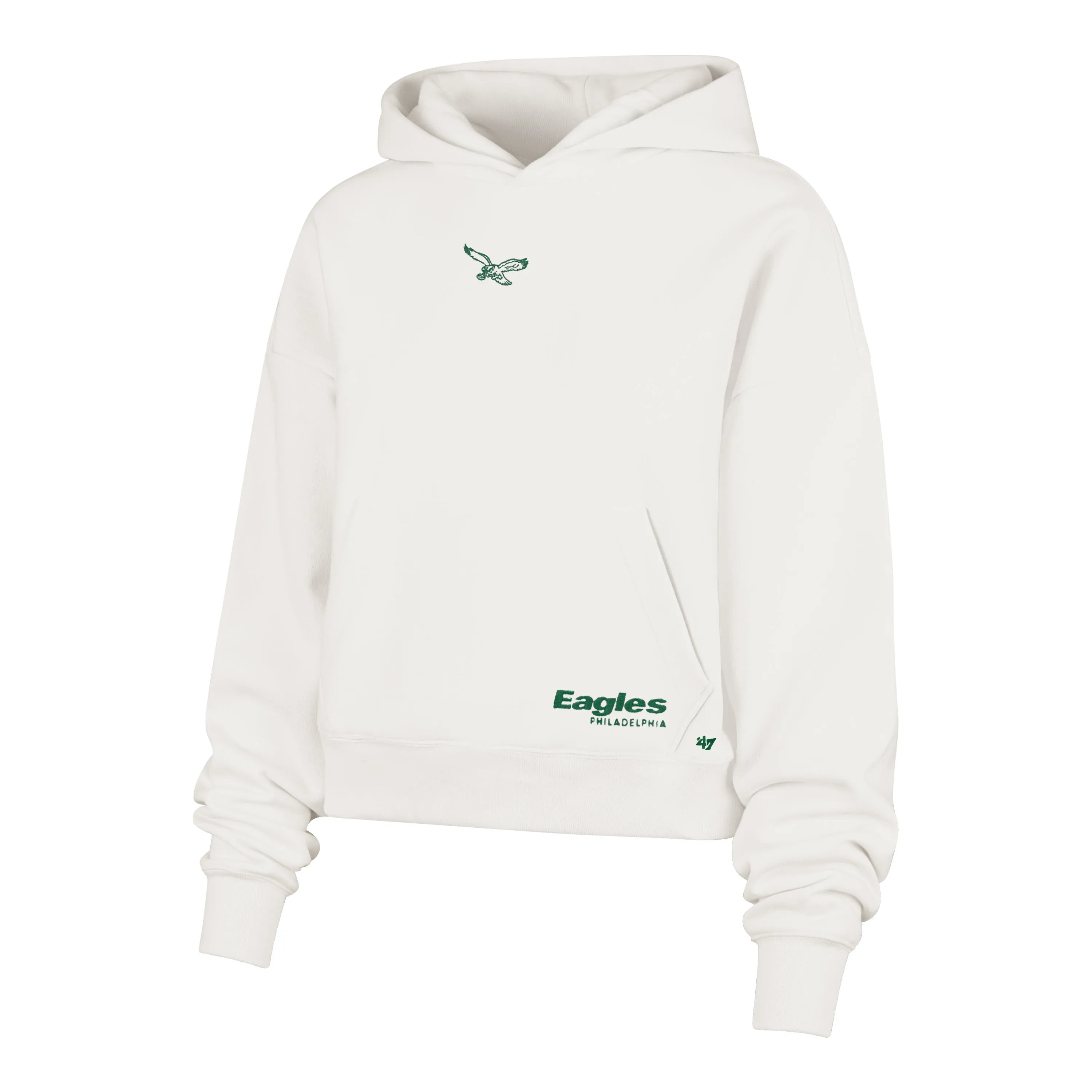 PHILADELPHIA EAGLES HISTORIC SUE '47 FOUNDATION HOOD WOMENS Layered Shirt