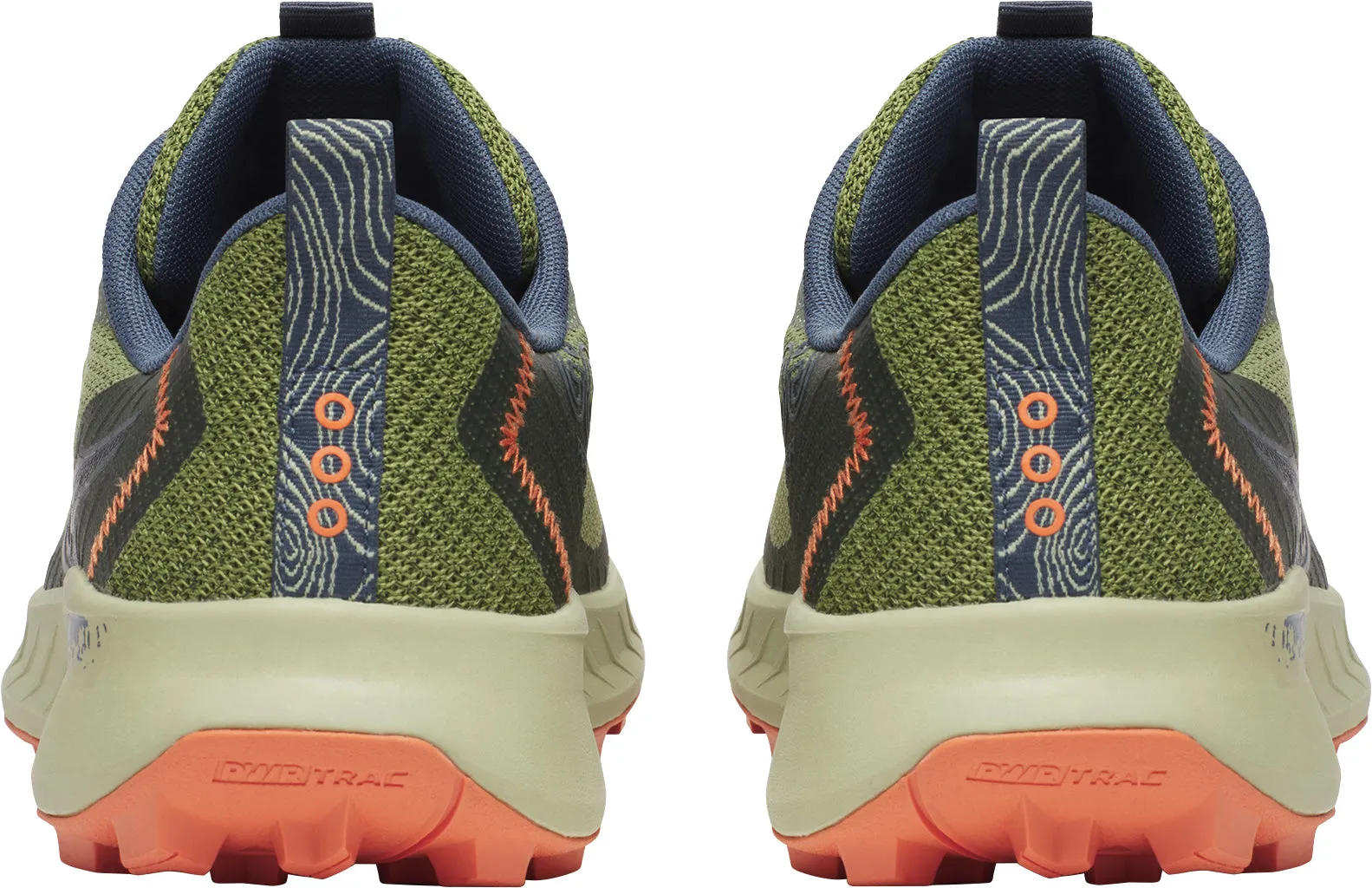 children's athletic shoes Tensile Reinforced Eyelets Saucony Peregrine 15 GORE-TEX Womens Trail Running Shoes - Green