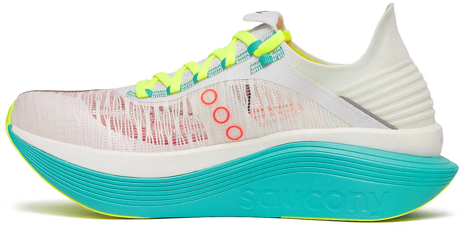 Injury prevention for men Saucony Endorphin Elite 2 Running Shoes - White