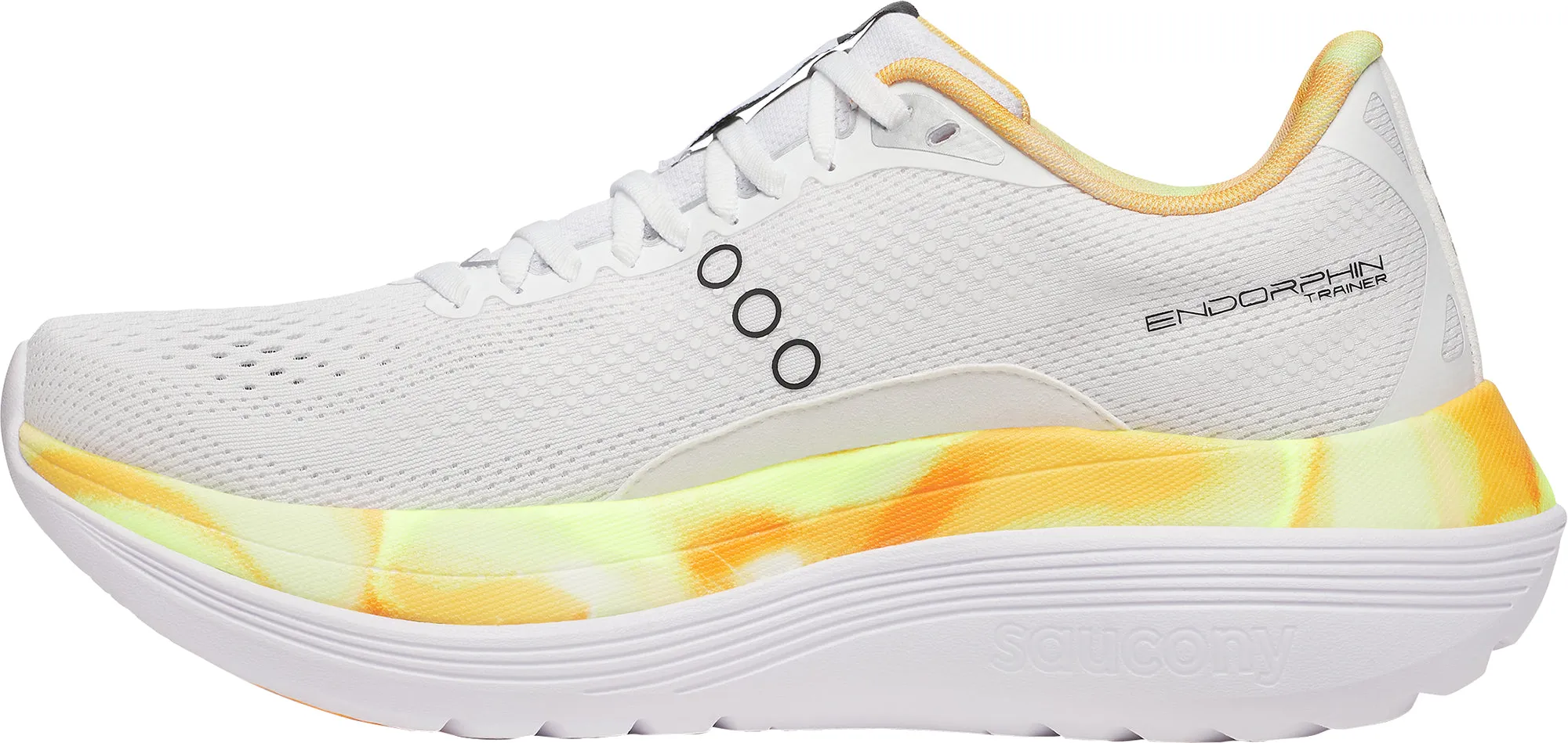 all - terrain - use shoes Saucony Endorphin Trainer Mens Running Shoes - White