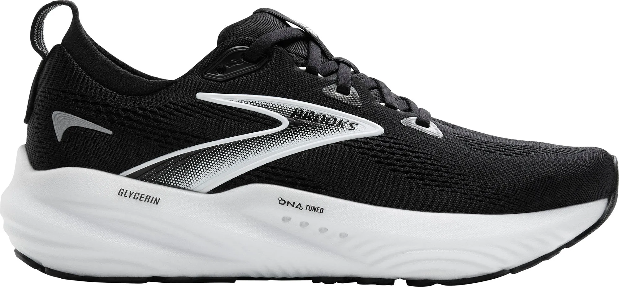 Adaptive Harness Brooks Glycerin 22 Womens Running Shoes - Black