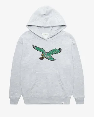 Urban Chic UltraSoft Texture PHILADELPHIA EAGLES HISTORIC IMPRINT '47 NAOMI HOOD WOMENS