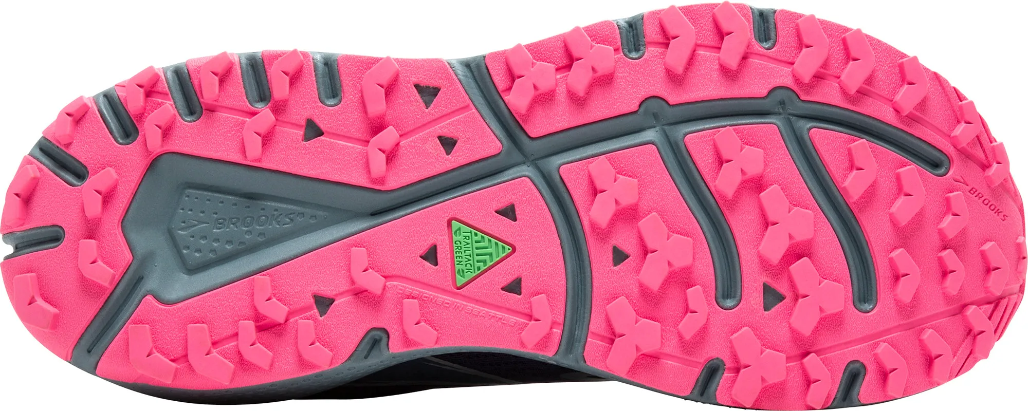 Brooks Divide 5 Womens Trail Running Shoes - Blue running with sunglasses rainy - day running shoes