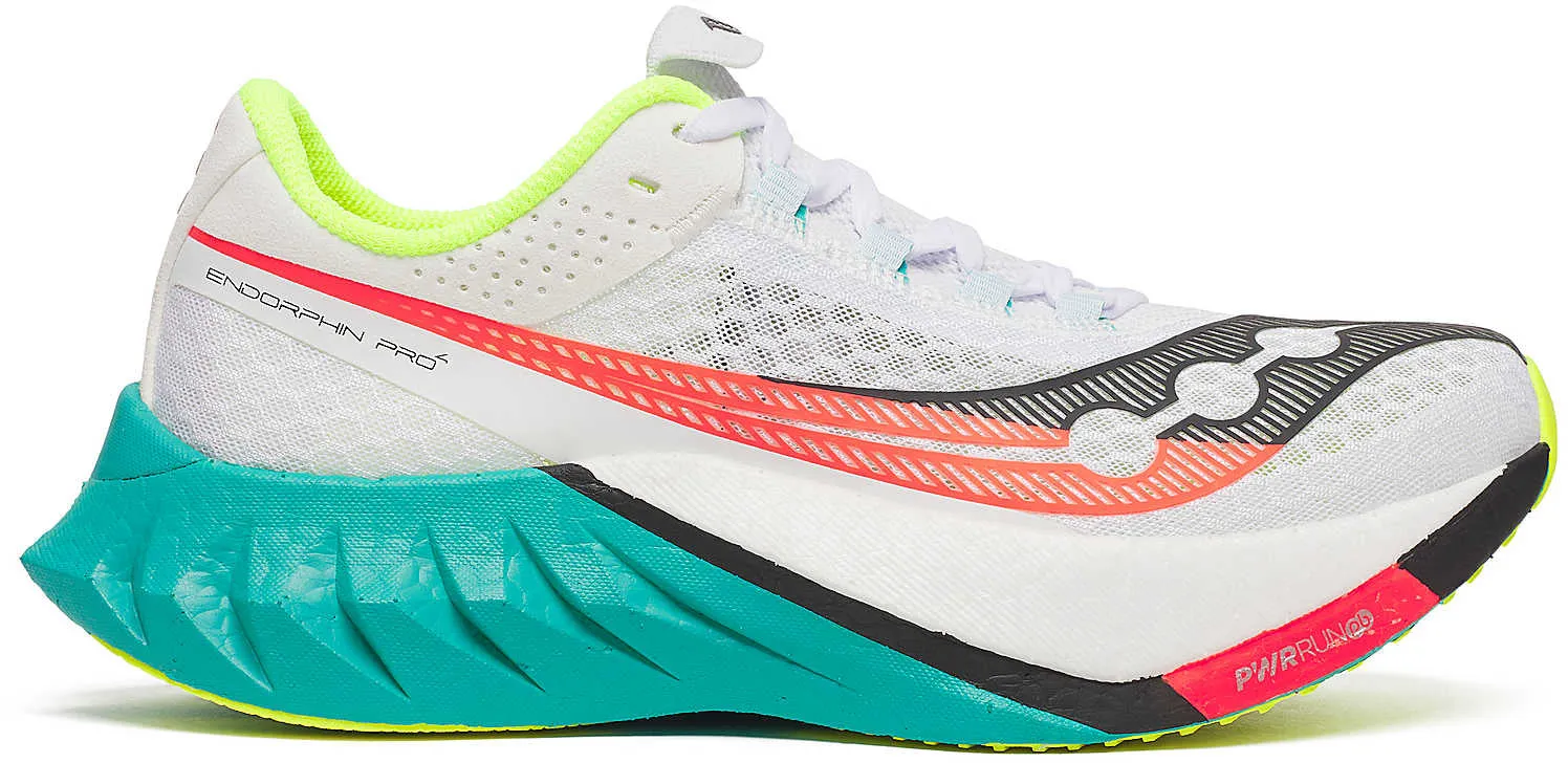 Saucony Endorphin Pro 4 Womens Running Shoes - White Ultimate Stability