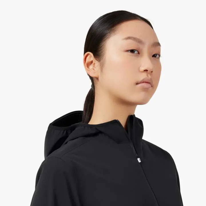 On Women??s Waterproof Anorak Black Travel Ready