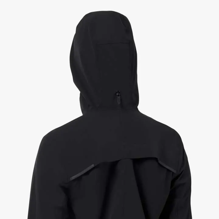 On Women??s Waterproof Anorak Black mass - produced Skate