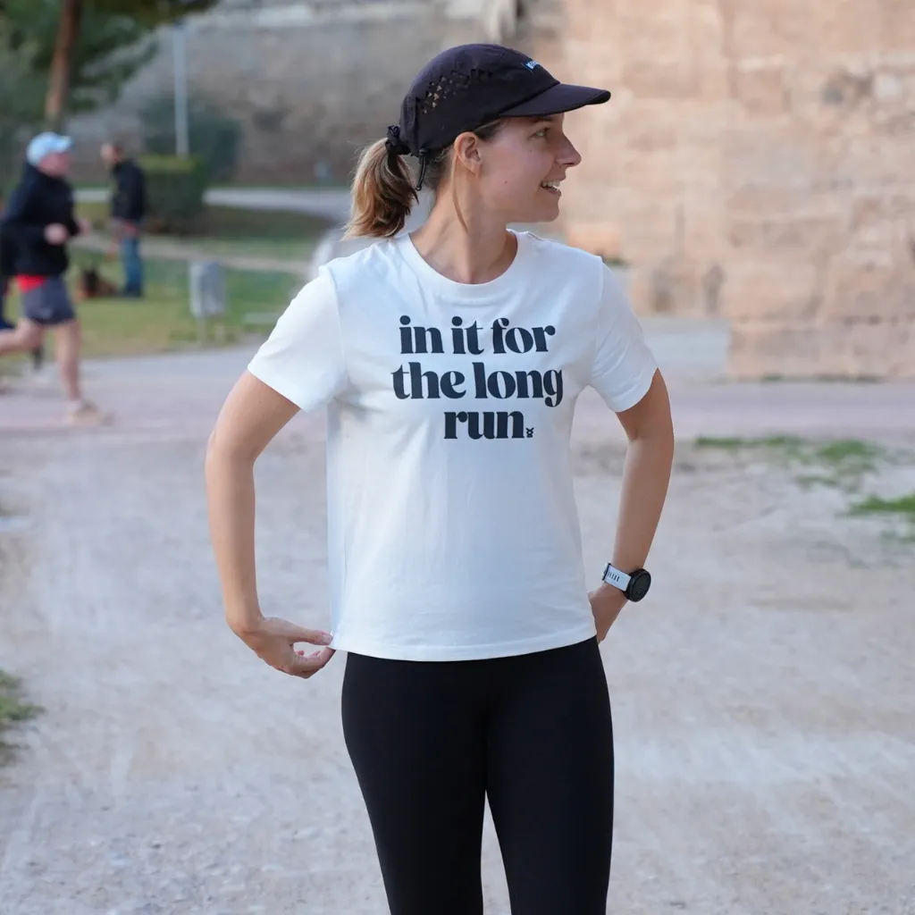 Vegan Long Run Tee - Womens