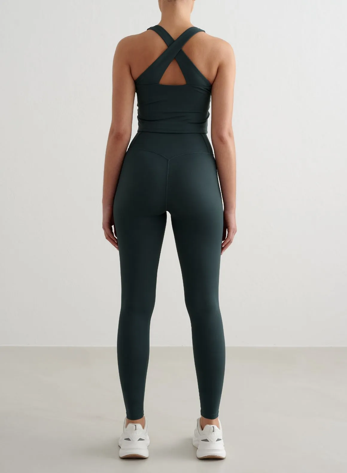 Deep Emerald Core Essential Bralette low altitude use