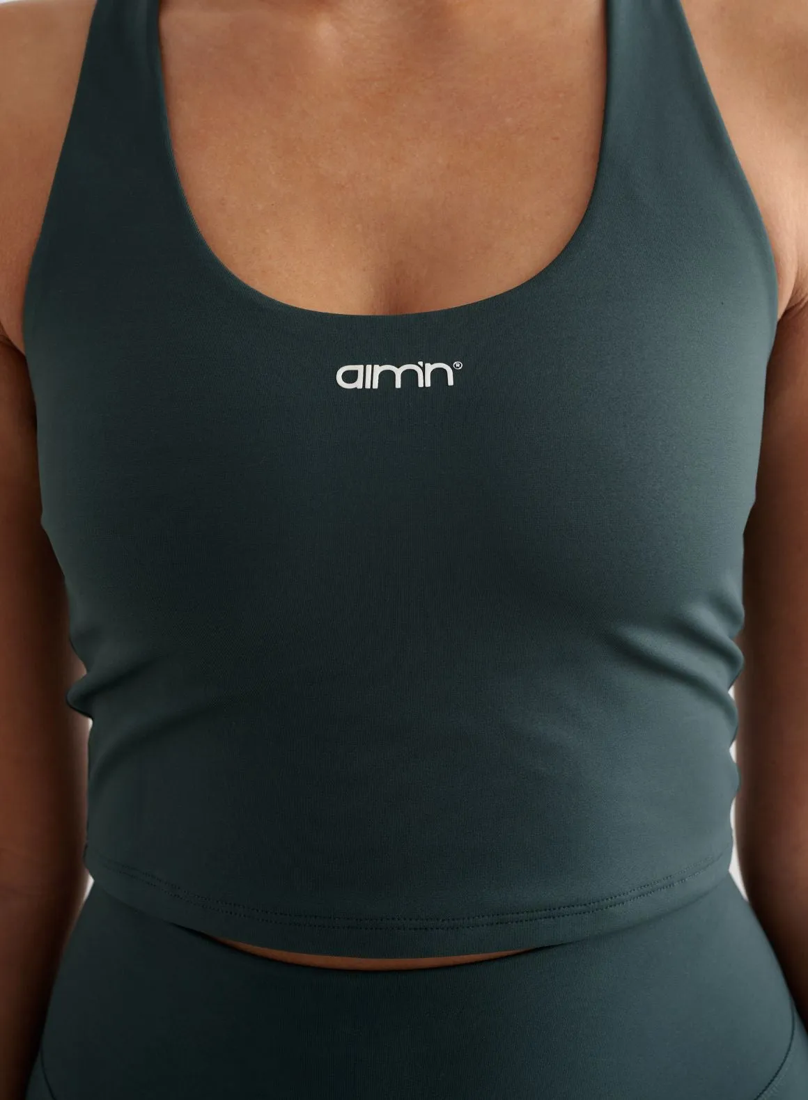 Minimal Cool Air - defense - related Deep Emerald Core Essential Bralette