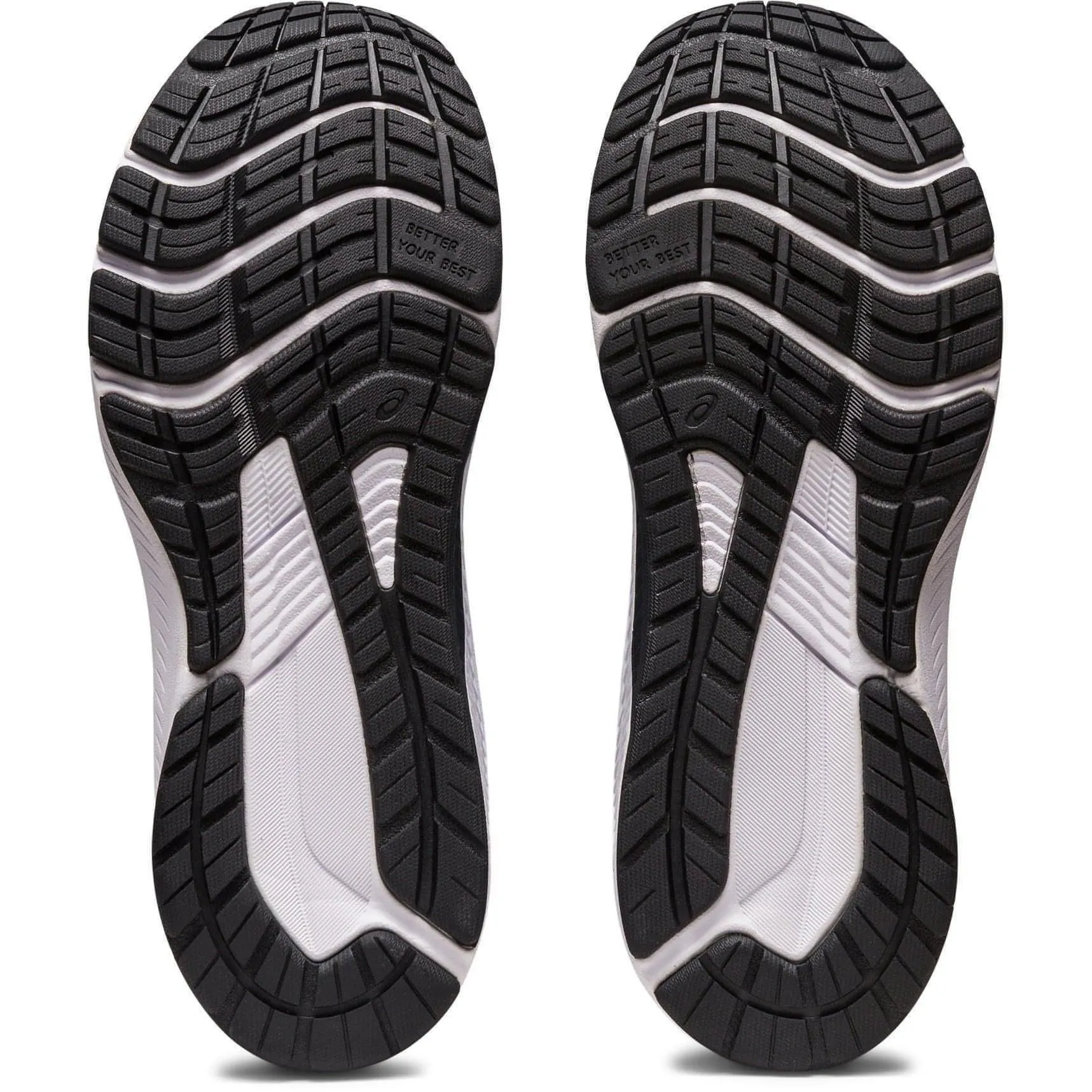 Stretch Gusseted Tongue Asics GT 1000 11 GS Junior Running Shoes - Blue