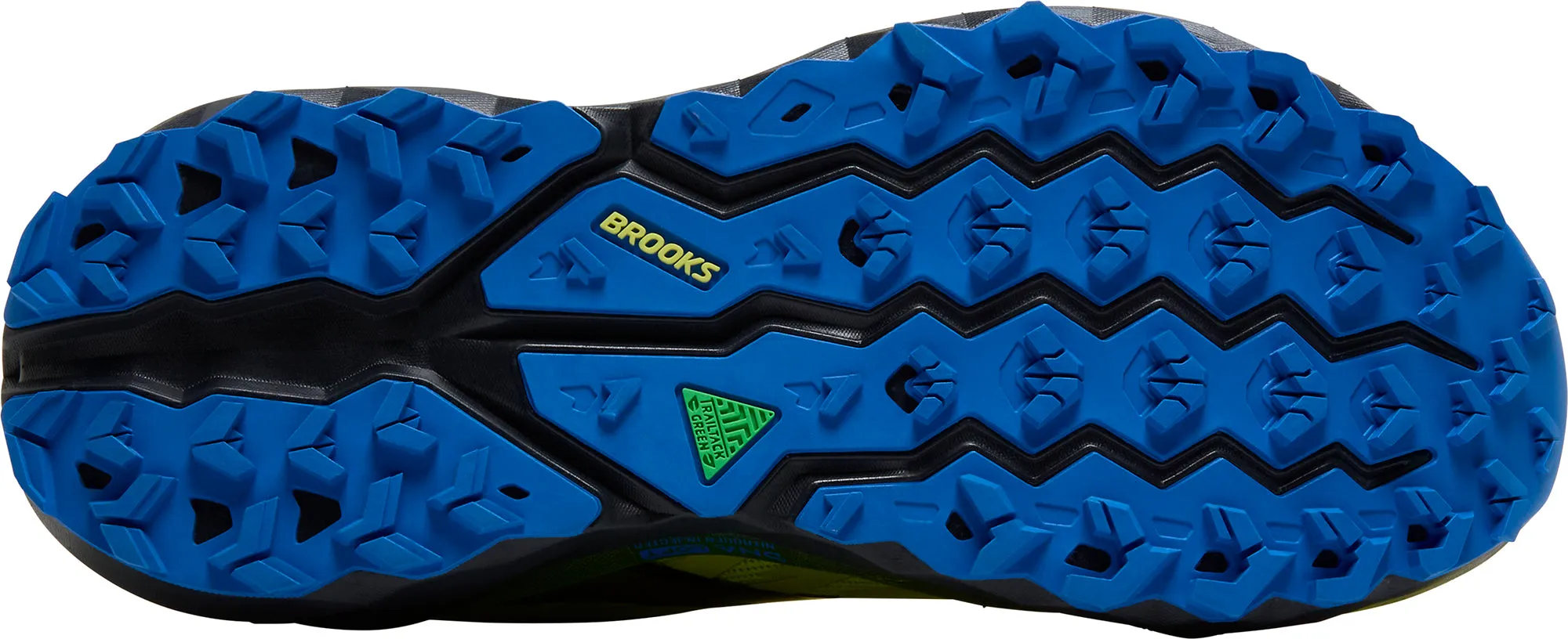 Brooks Cascadia 19 Mens Trail Running Shoes - Green indoor running footwear