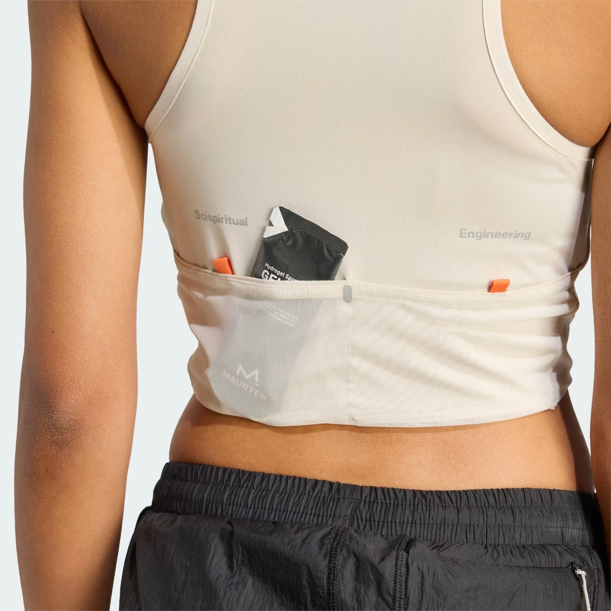 Women's Adi365 H.Koumori Running Crop Alumina Lightweight Padding