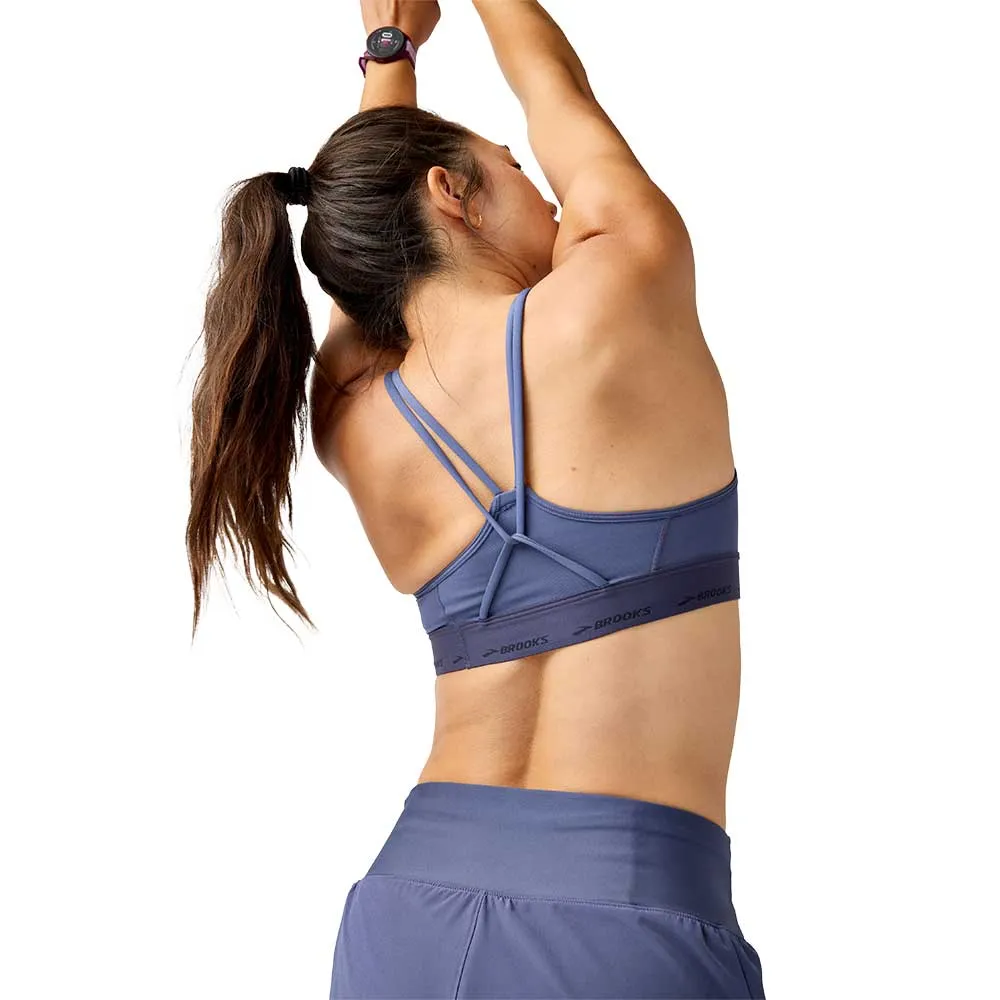 natural materials Women's Plunge 3.0 Sports Bra - Nightshadow