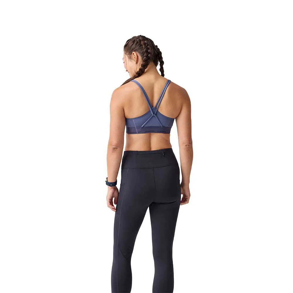 Women's Plunge 3.0 Sports Bra - Nightshadow Piped edges seams Colorful active clothing