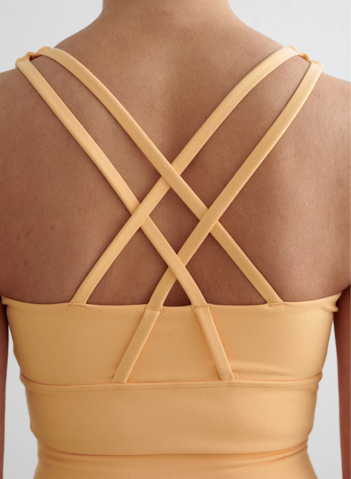 Sorbet Sense Sports Bra Zipped Seamless Closure