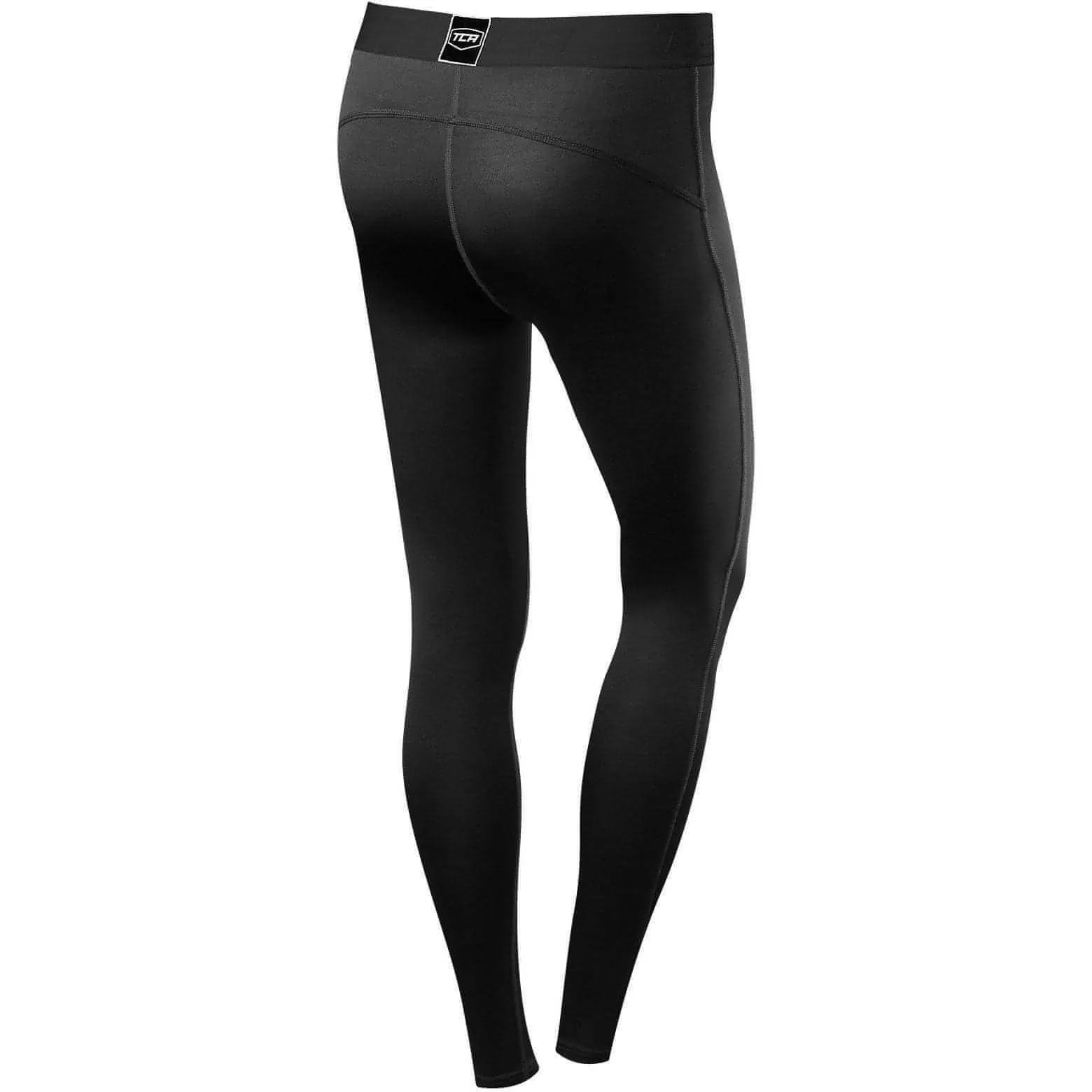 TCA Pro Performance Endurance Womens Long Running Tights - Black Perfect Stretch