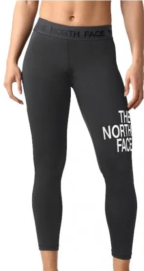 The North Face Flex Mid Rise Womens Long Running Tights - Black Slim and Comfortable