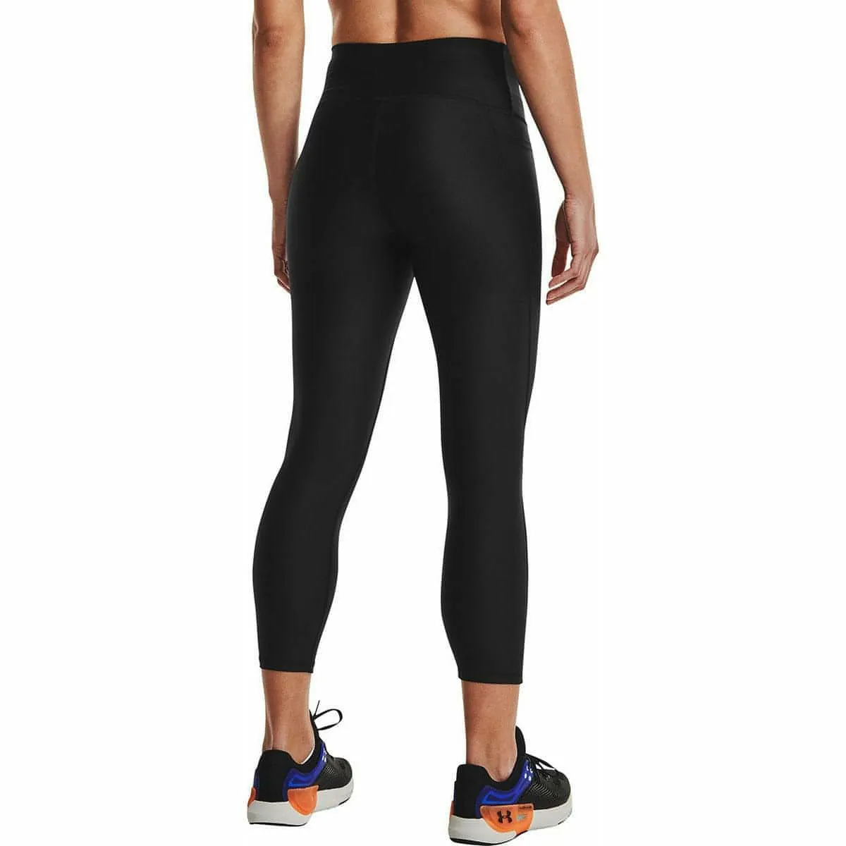 Under Armour HeatGear Womens 7/8 Training Tights - Black Anti Pilling Finish