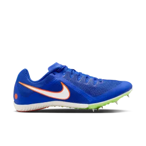 Unisex Zoom Rival Multi (401 - Racer Blue/White-Safety Orange) Molded Heel Hugger running for stress relief shoes