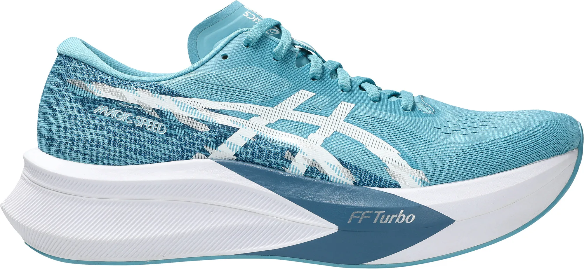 Asics Magic Speed 4 Mens Running Shoes - Blue loose fit shoes