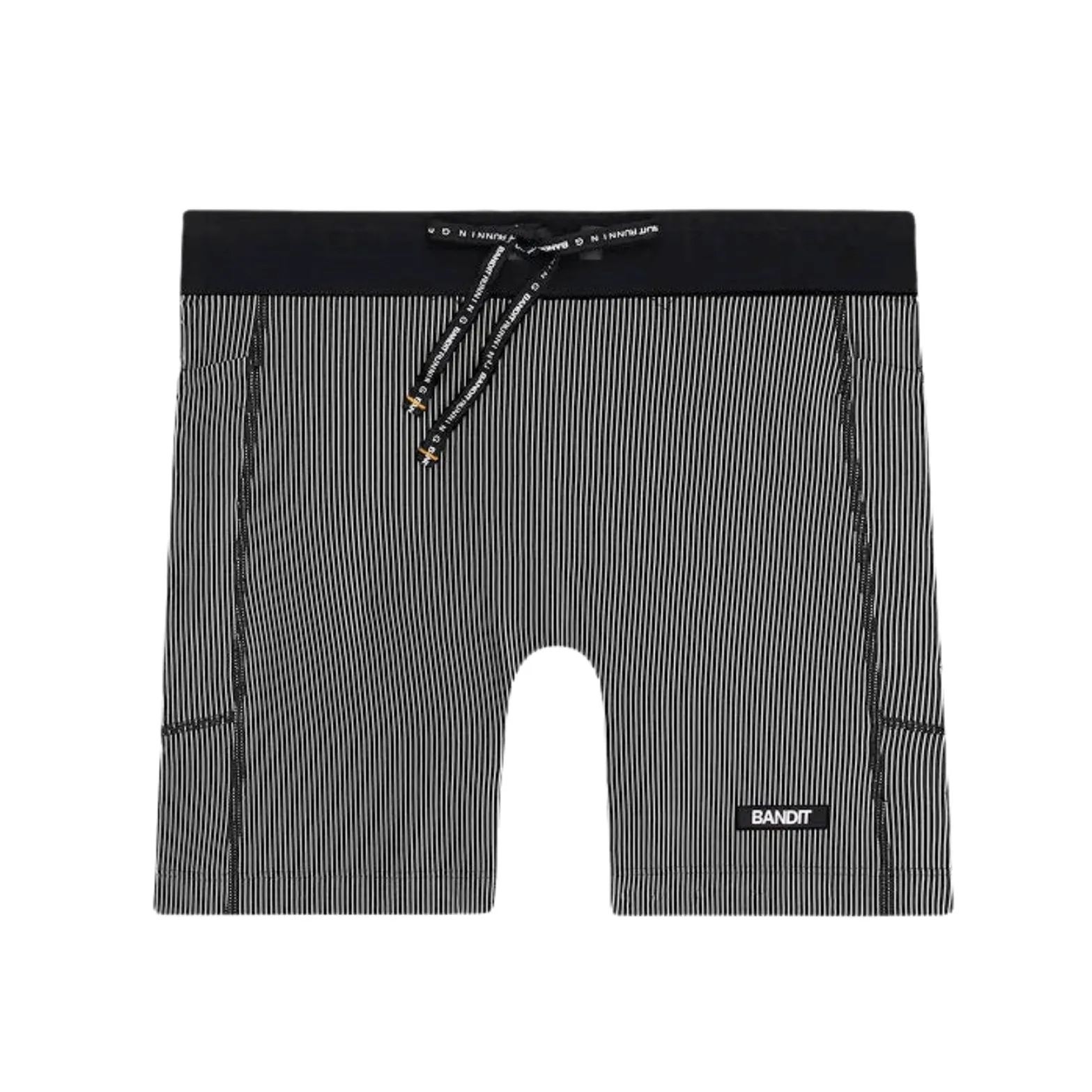 Romance Fit Timeless Skirt Women's Striped Cadence 5 Inch Compression Shorts Black / Chalk