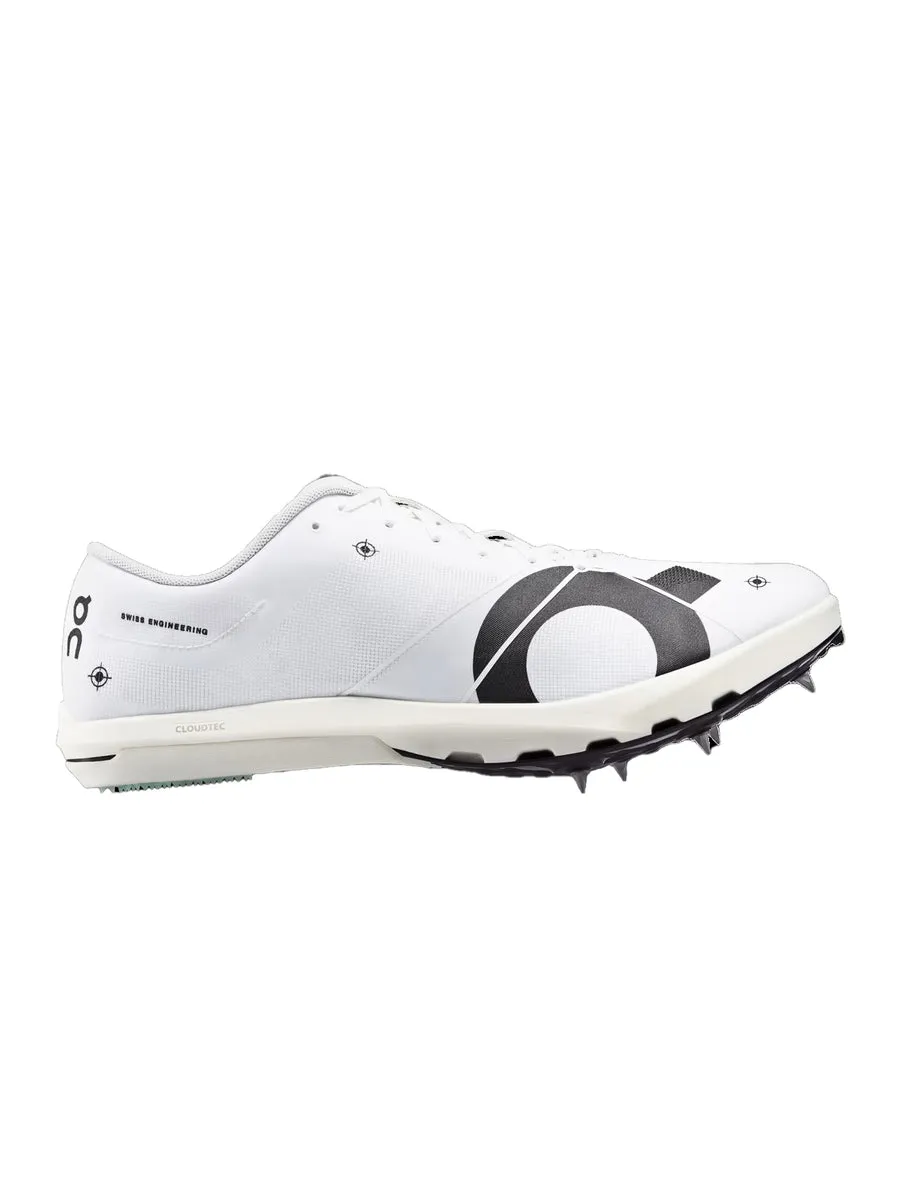 Comfortable Foot Arch Anthropometric Men's Cloudspike 10,000m (Undyed-White/Mint)