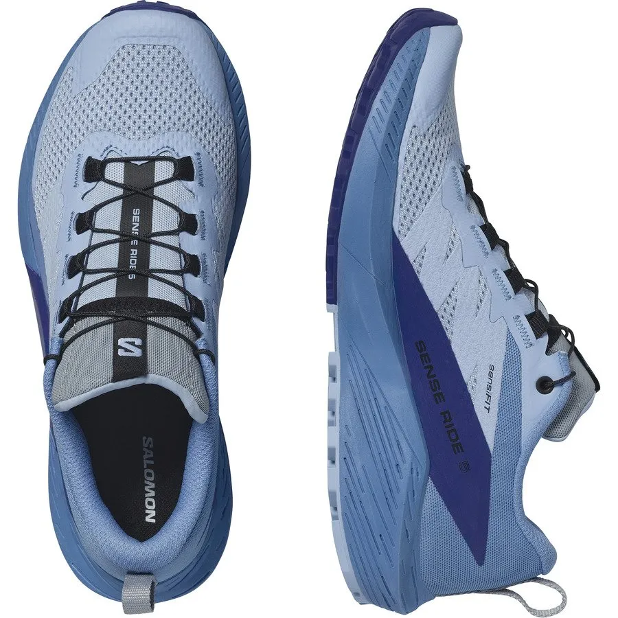 supportive arch sneakers professional trail shoes Salomon Sense Ride 5 Womens