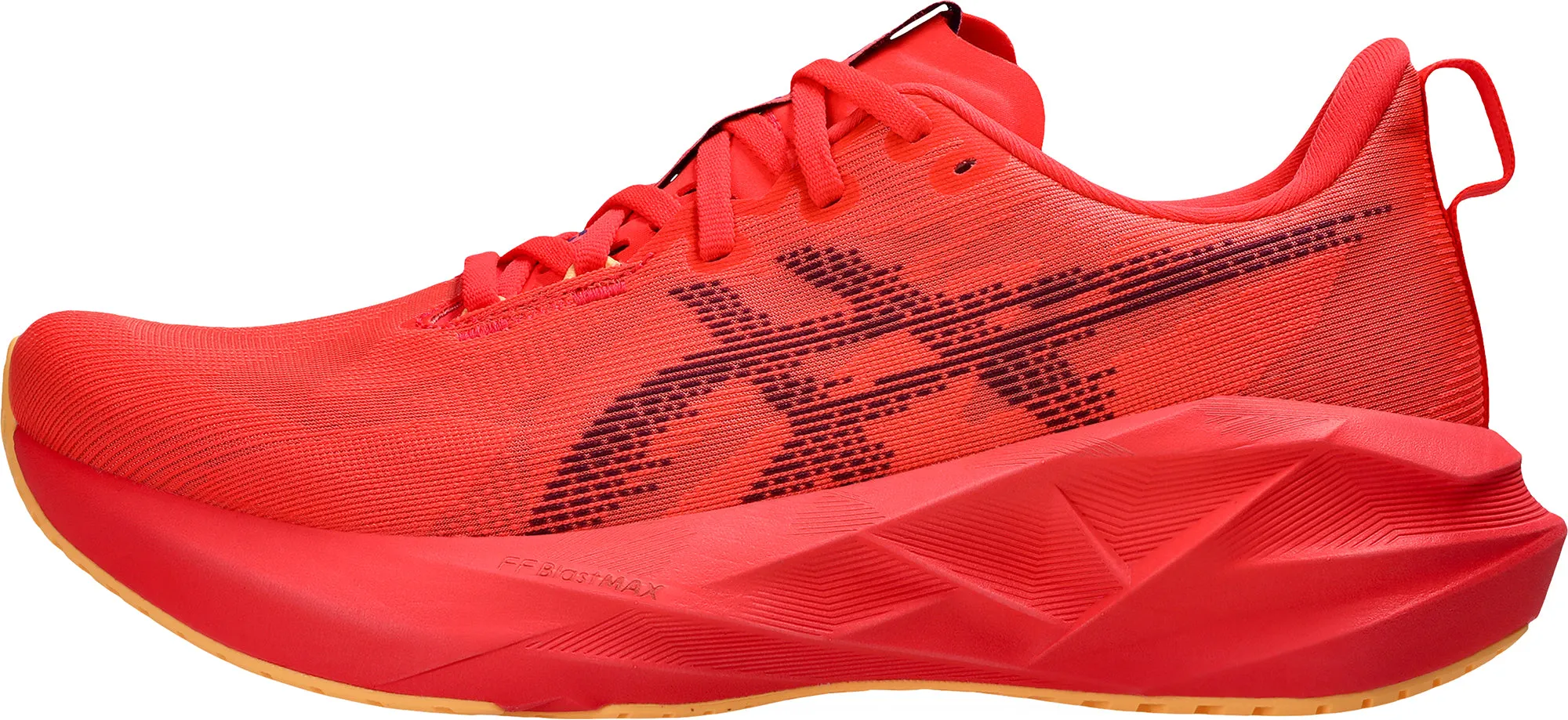 Asics NovaBlast 5 Mens Running Shoes - Red PU - midsole