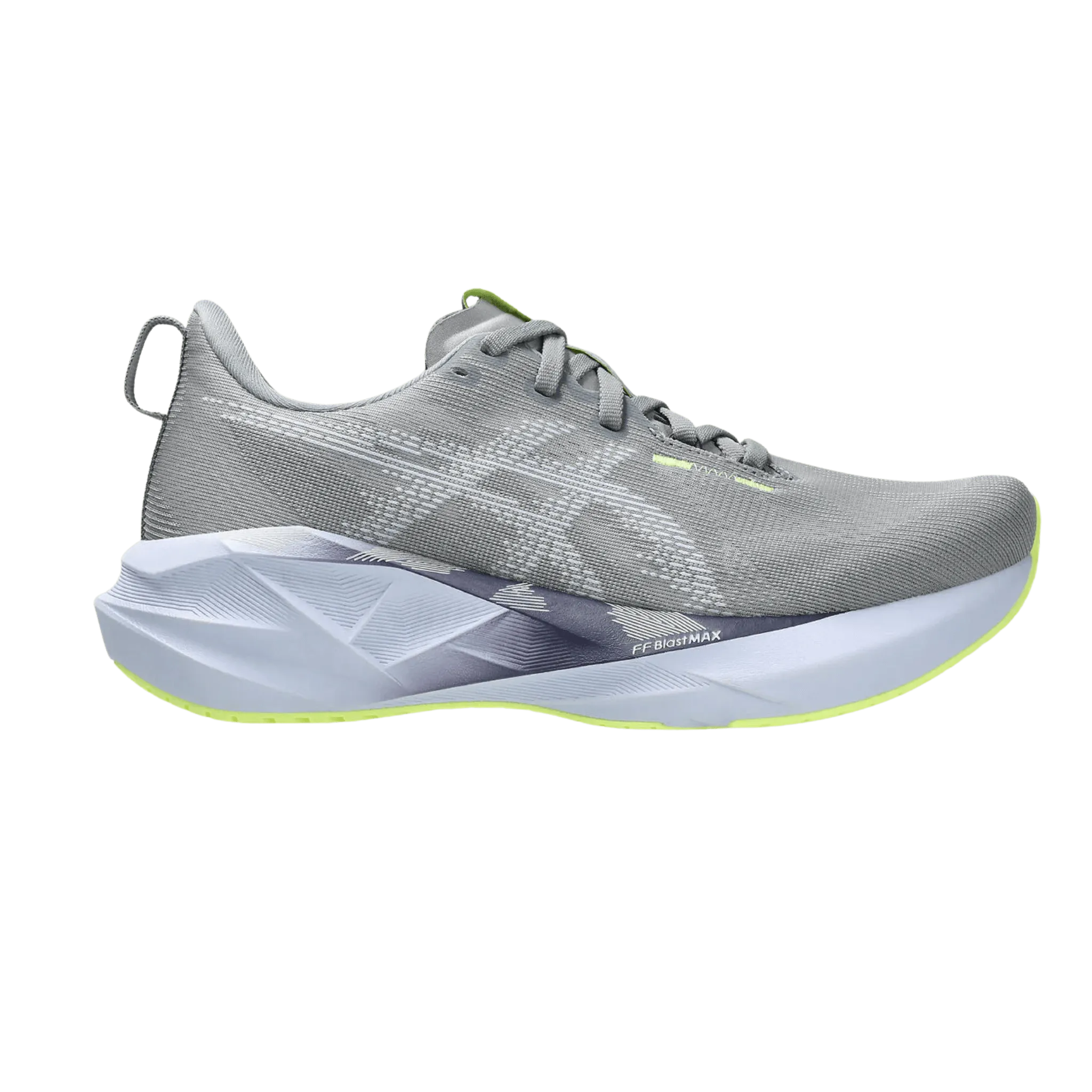 reinforced construction synthetic leather shoe feature ASICS WOMEN'S NOVABLAST 5