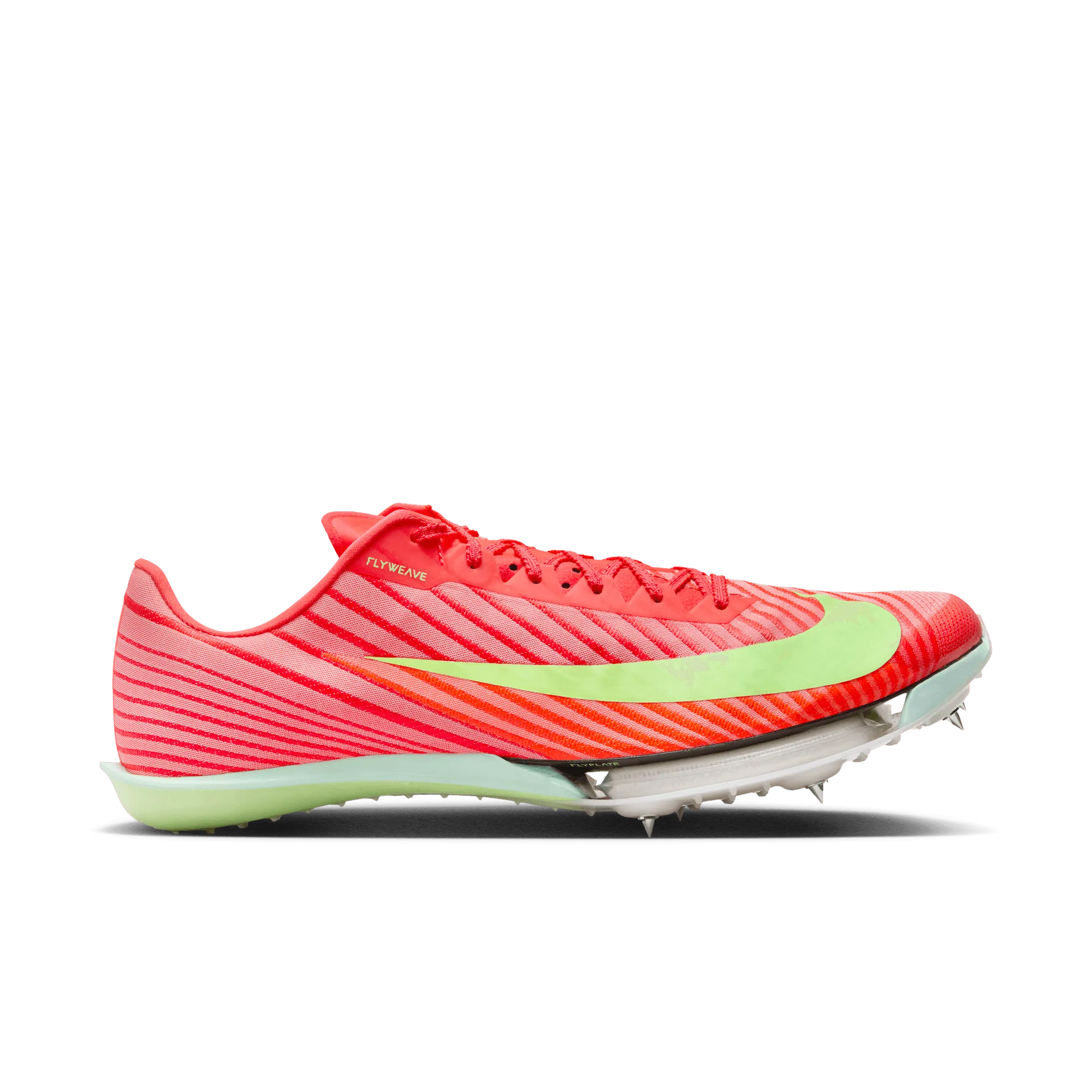 Wear resistant long - distance running shoes Unisex Maxfly 2 (600 - Bright Crimson/Washed Coral-Lime Blast)