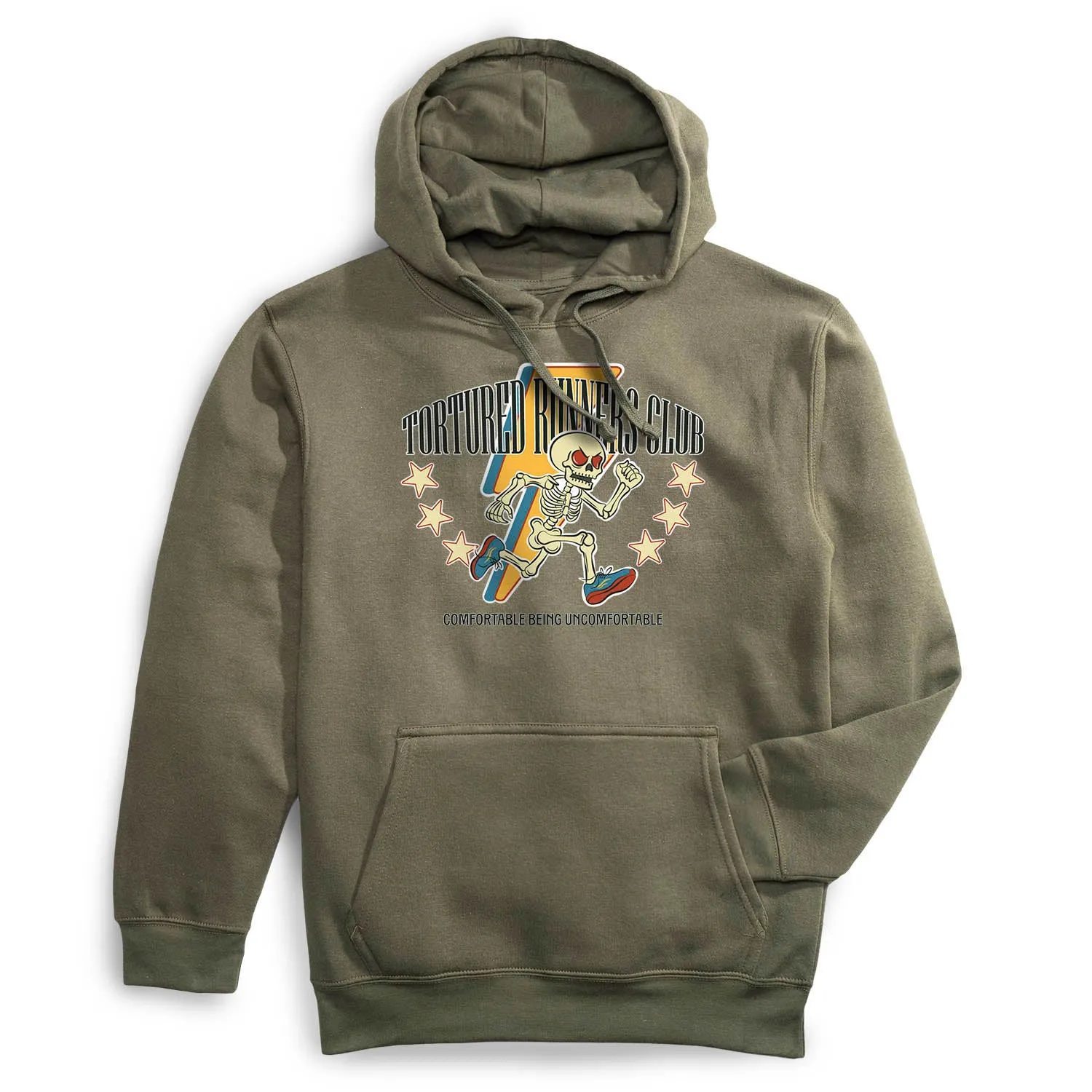Ship Glow WaterRepellentSurface Statement Fleece Hoodie - The Tortured Runners Club