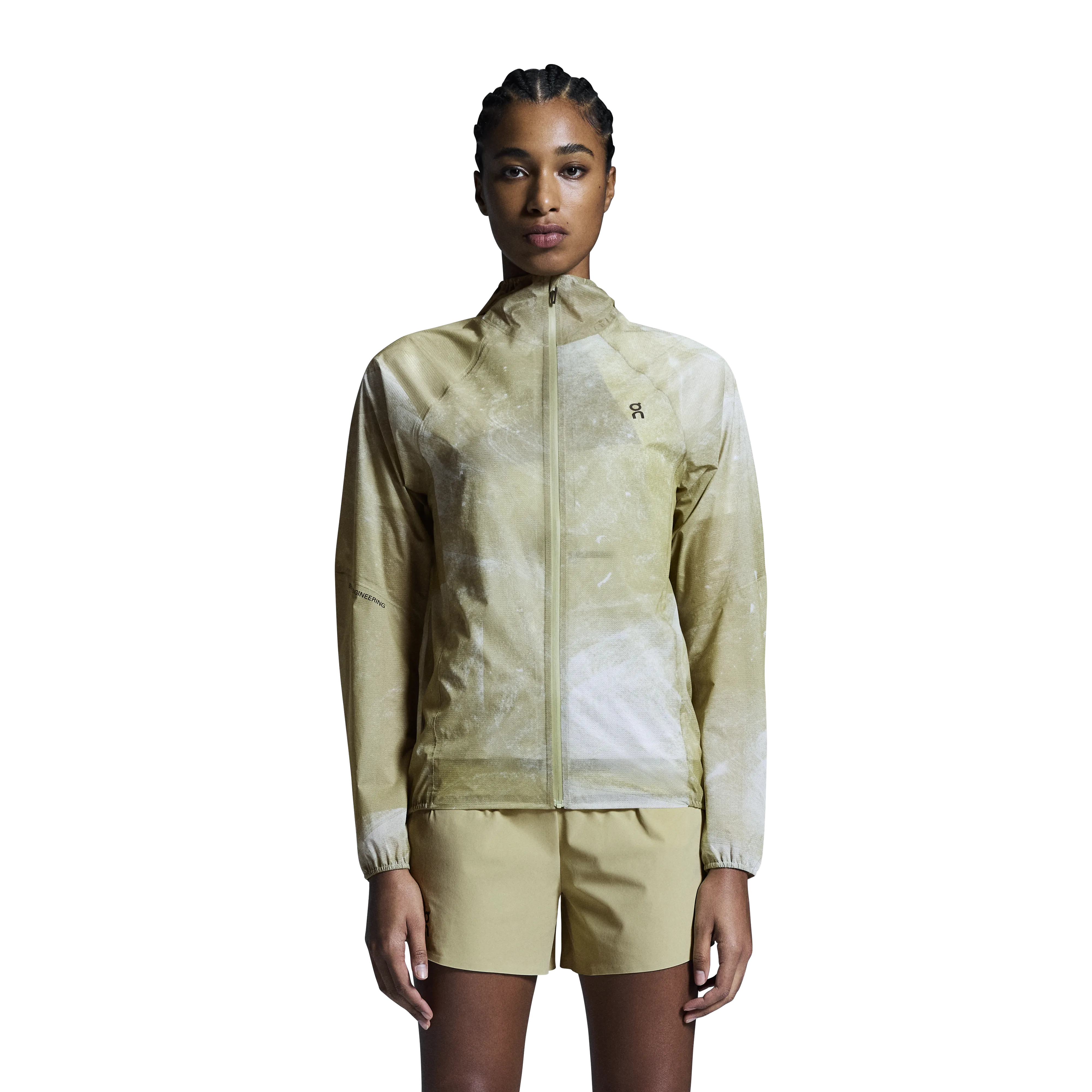 suitable for mountain hikes All Day Fit Women's Ultra Jacket White / Caper