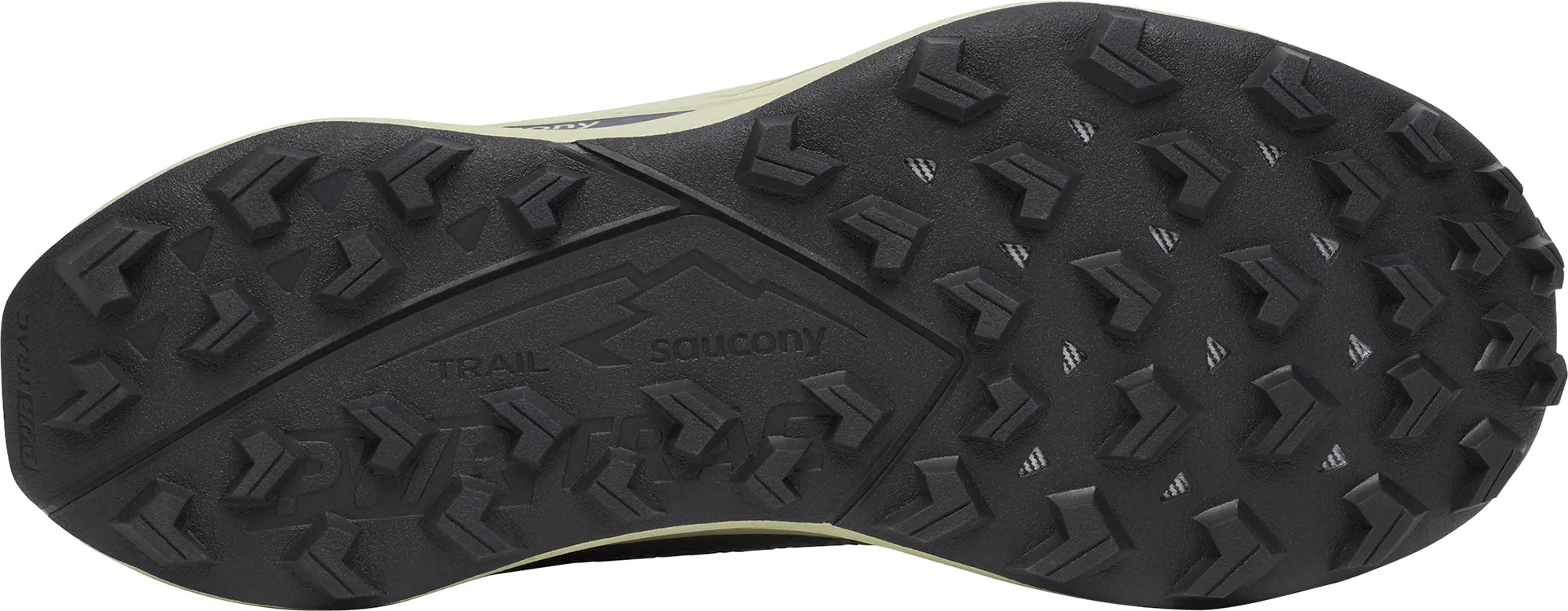 Rebound Enhancing Foam Saucony Peregrine 15 GORE-TEX Mens Trail Running Shoes - Green