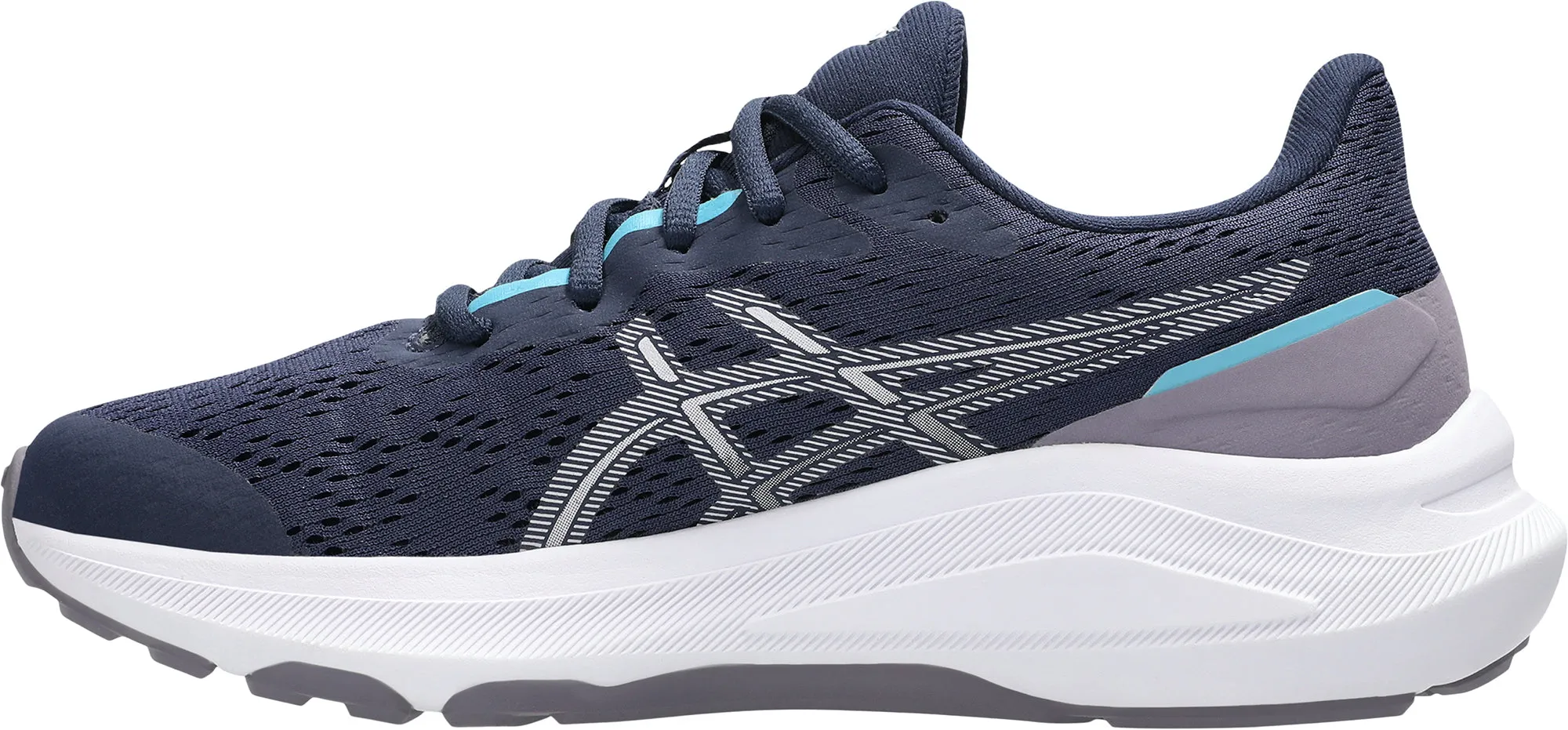 Asics GT 1000 13 GS Junior Running Shoes - Blue Heat Sealed Seam Construction