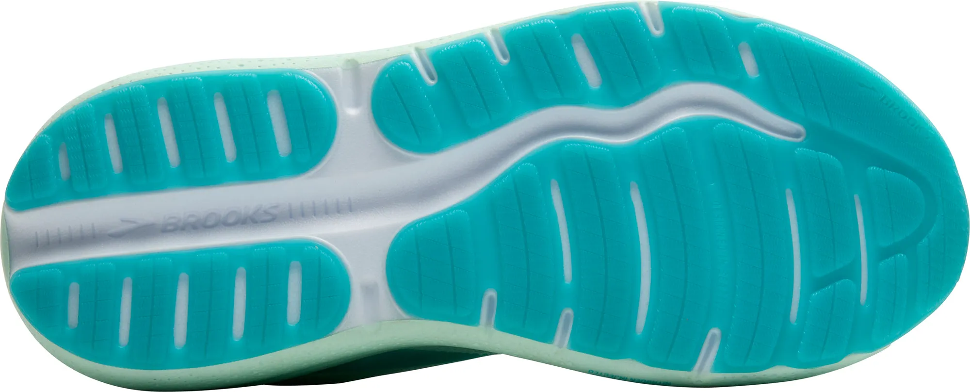 Brooks Ghost Max 2 Mens Running Shoes - Green Ergonomic Heel Cup