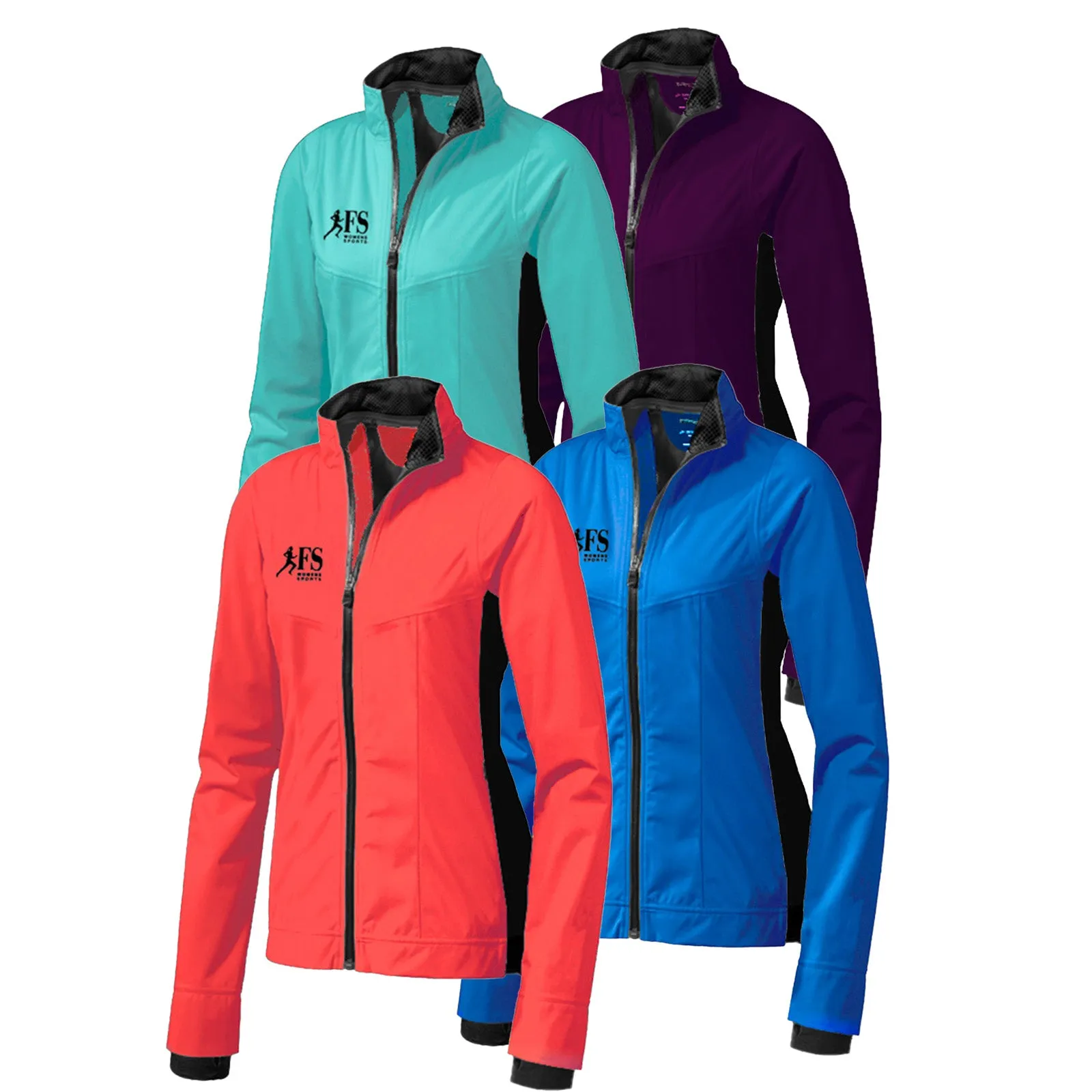 Indoor Women's Frank Shorter Microfiber Windbreaker Jacket Weighted Edge