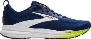 Brooks Trace 4 Mens Running Shoes - Blue Supportive arch running in light rain shoes