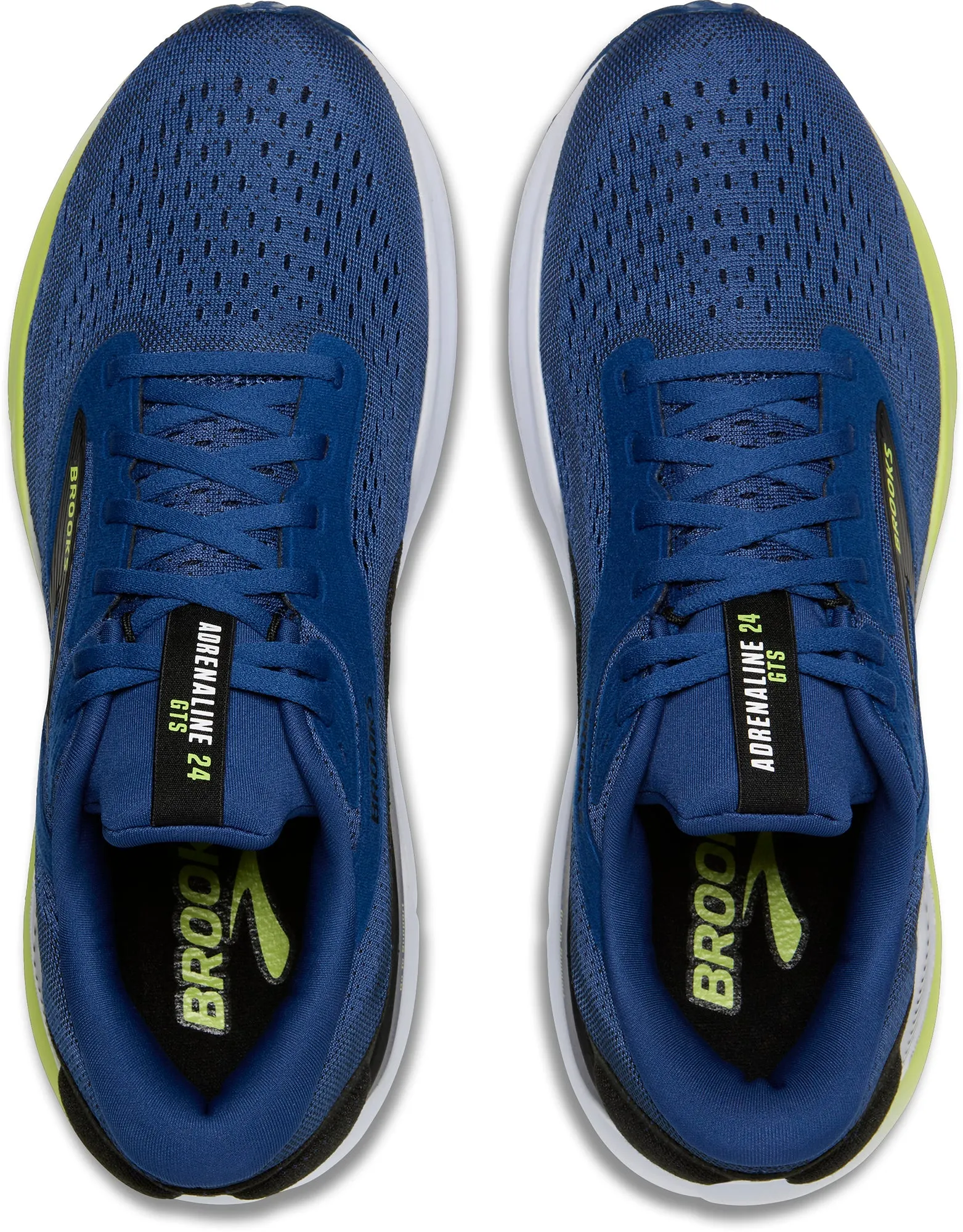 Brooks Adrenaline GTS 24 Mens Running Shoes - Blue Wear resistant cross - strap shoes