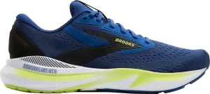 Brooks Adrenaline GTS 24 Mens Running Shoes - Blue Knit Fabric Construction HeelSupport