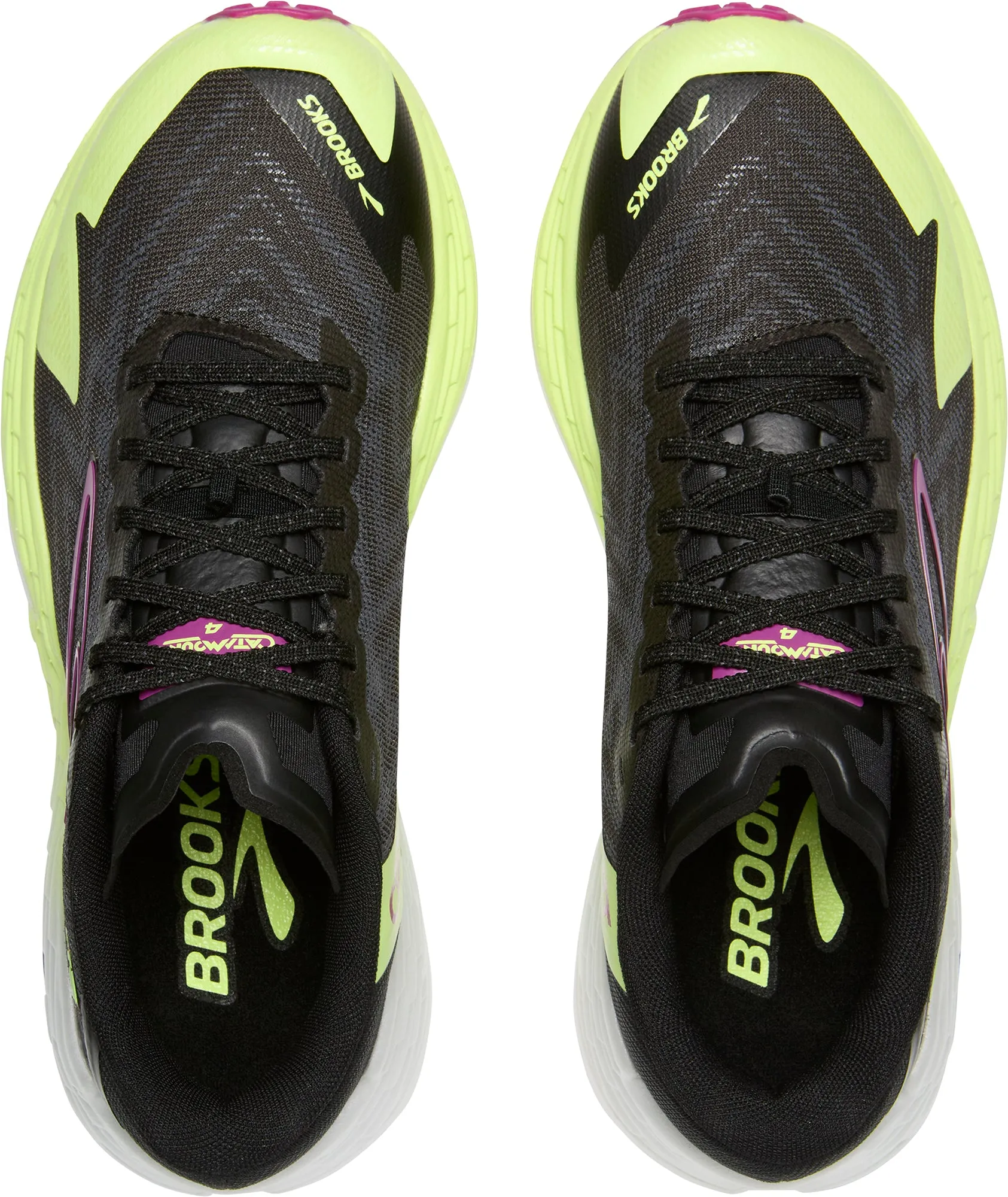 printed running wear Brooks Catamount 4 Womens Trail Running Shoes - Grey