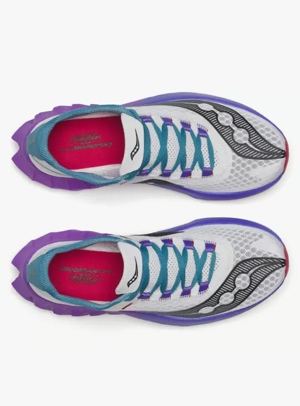 Saucony Endorphin Pro 4 - Womens snow - running shoes Vertical Flex Grooves